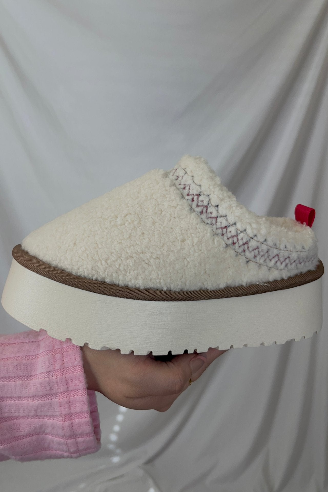 Sherpa Platform Slippers