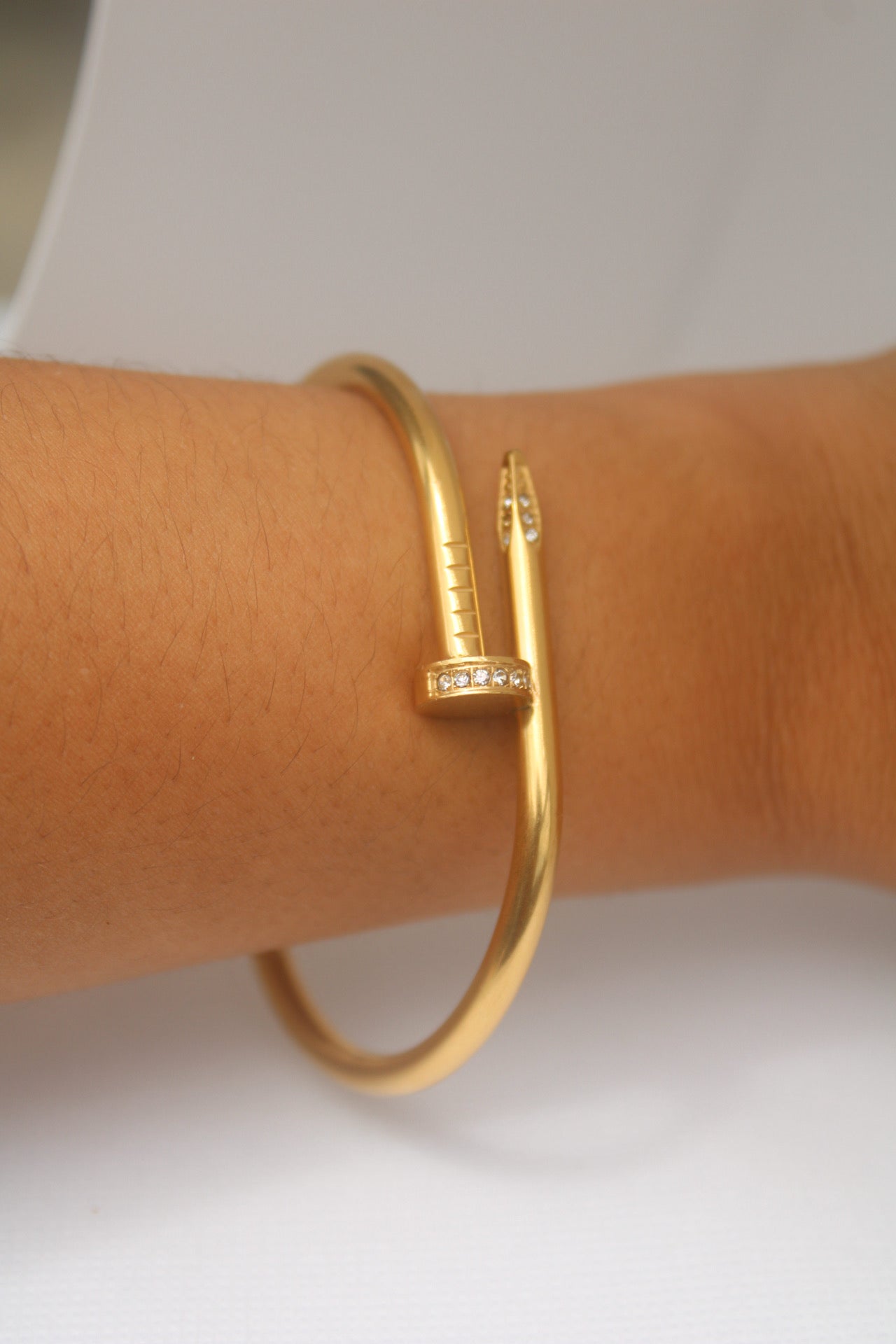 Luxe Nail Diamond Bangle