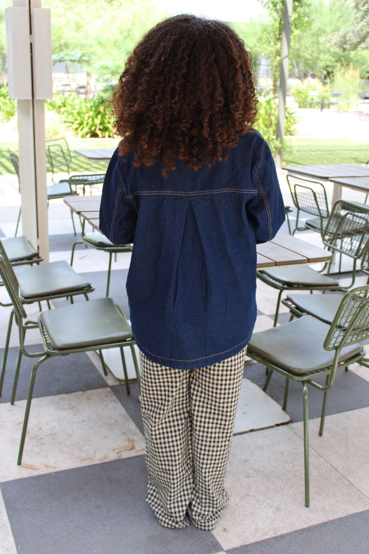 Fall Fling Denim Shacket