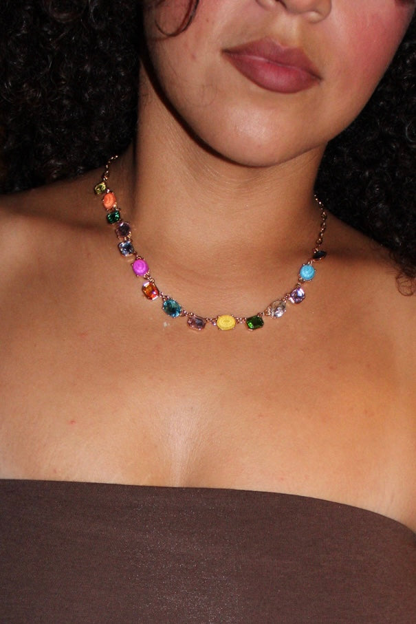 Jillia Gemstone Necklace