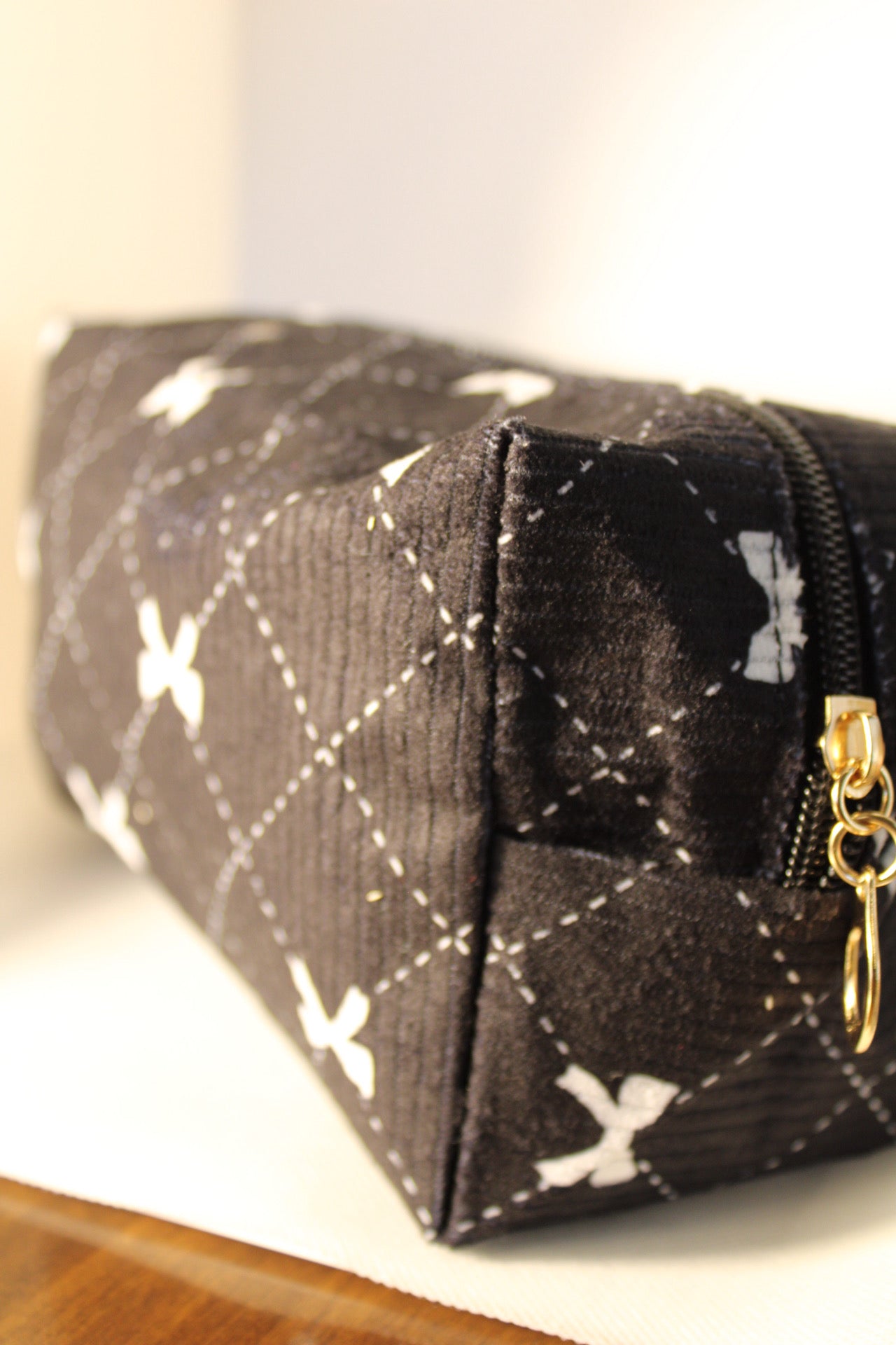 Lucy Coquette Bow Makeup Bag