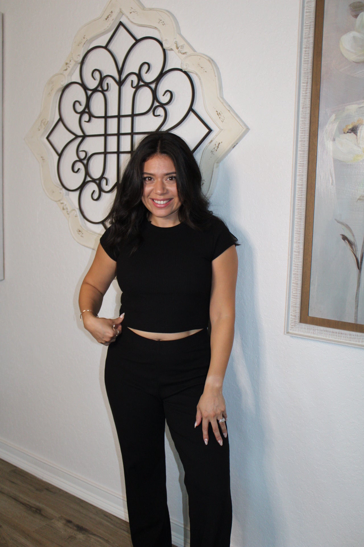 Contour Ribbed Duo Pant Set