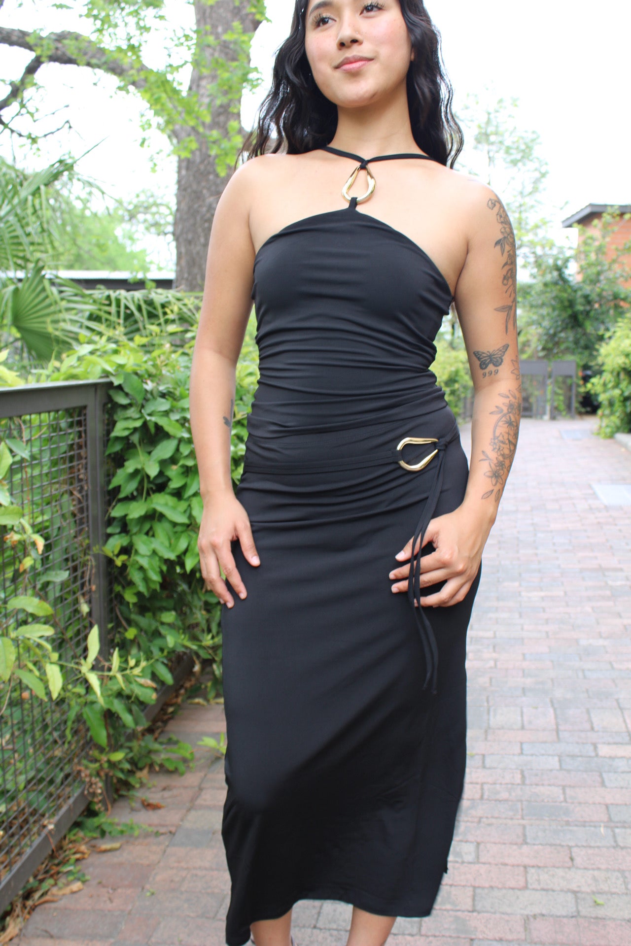 Erica Halter Top and Skirt Set