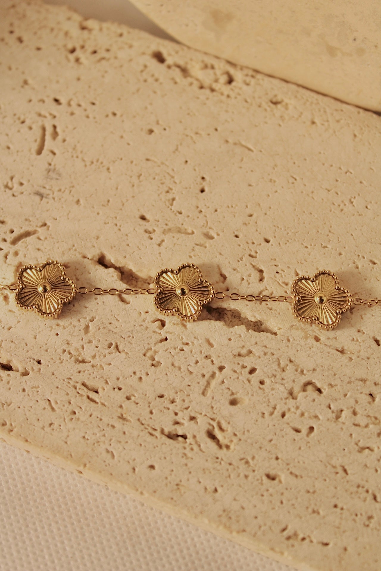 Floral Clover Jewelry Set