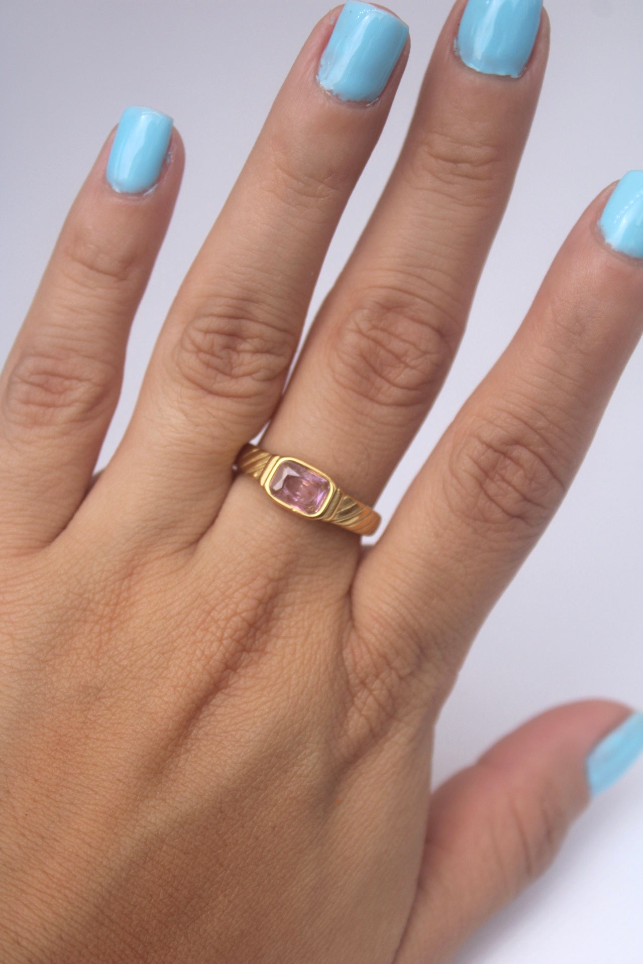 Kylie Pink Diamond Ring