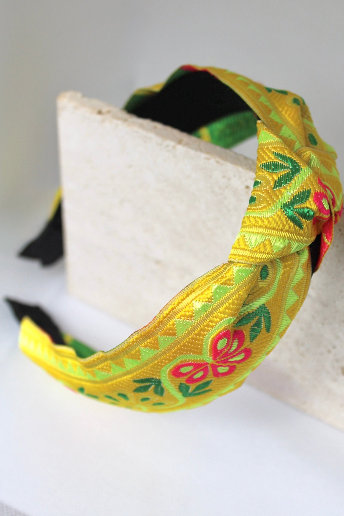 Soy Mexicana Embroidered Headband