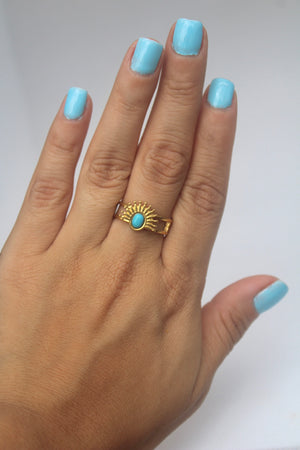 Radiant Sunbeam Ring