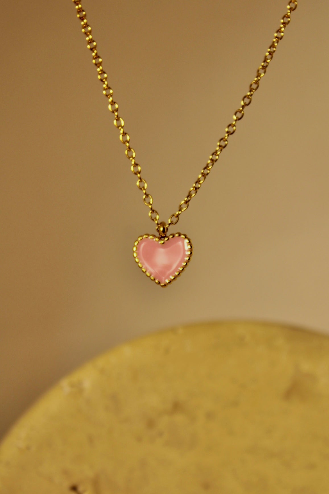 Amika Heart Pendant Necklace