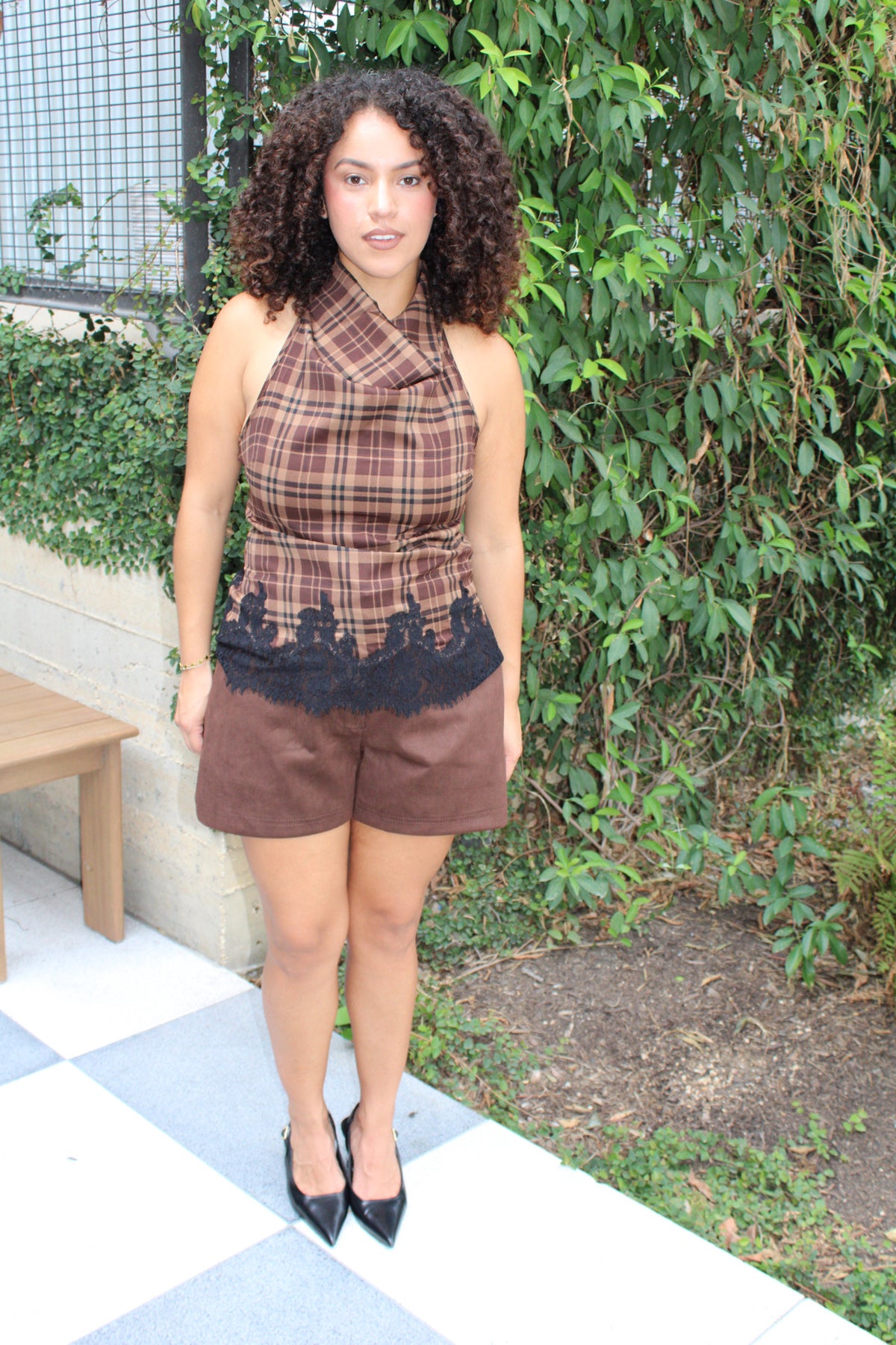 Autumn Night Suede High Waist Shorts