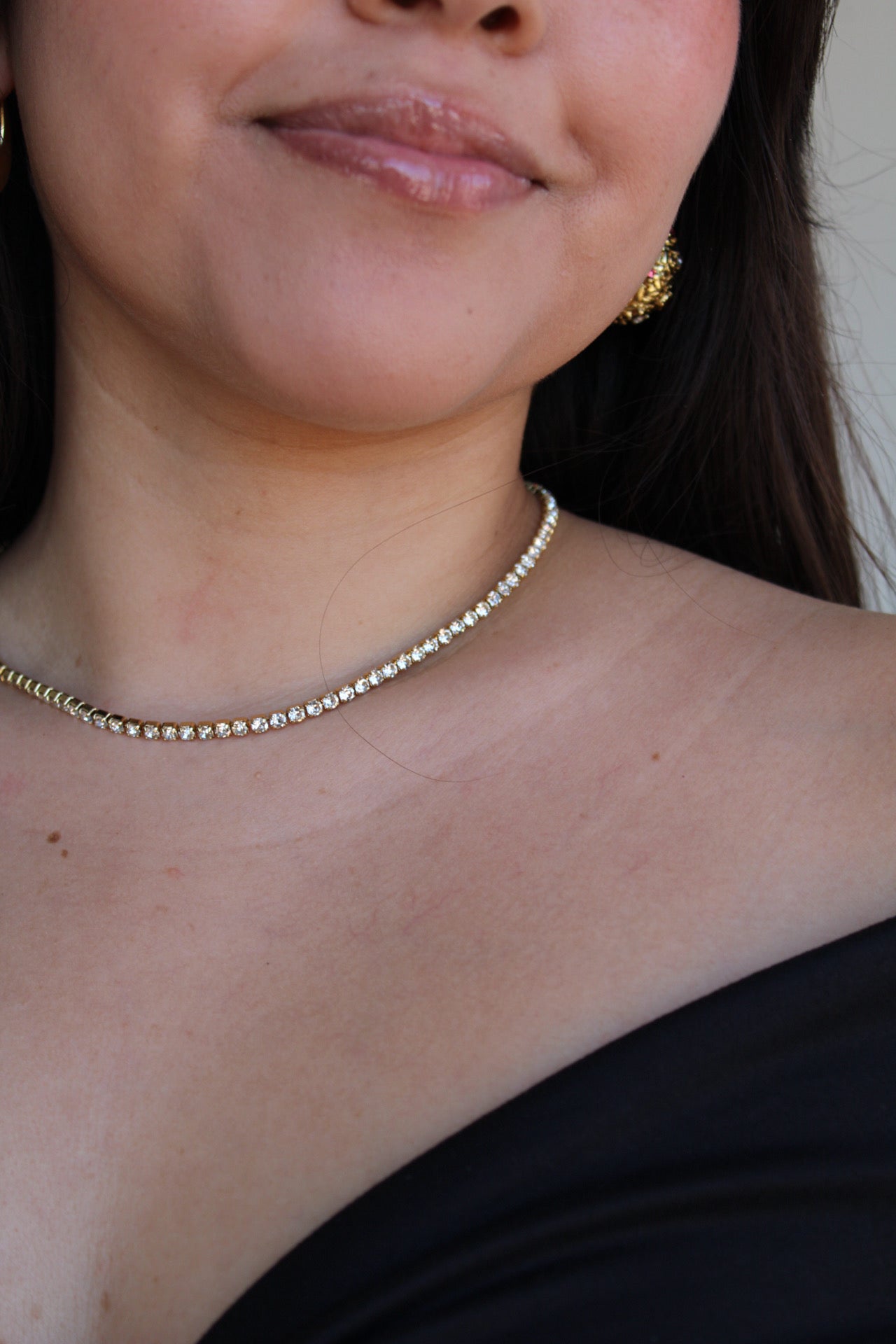 Old Money Tennis Necklace