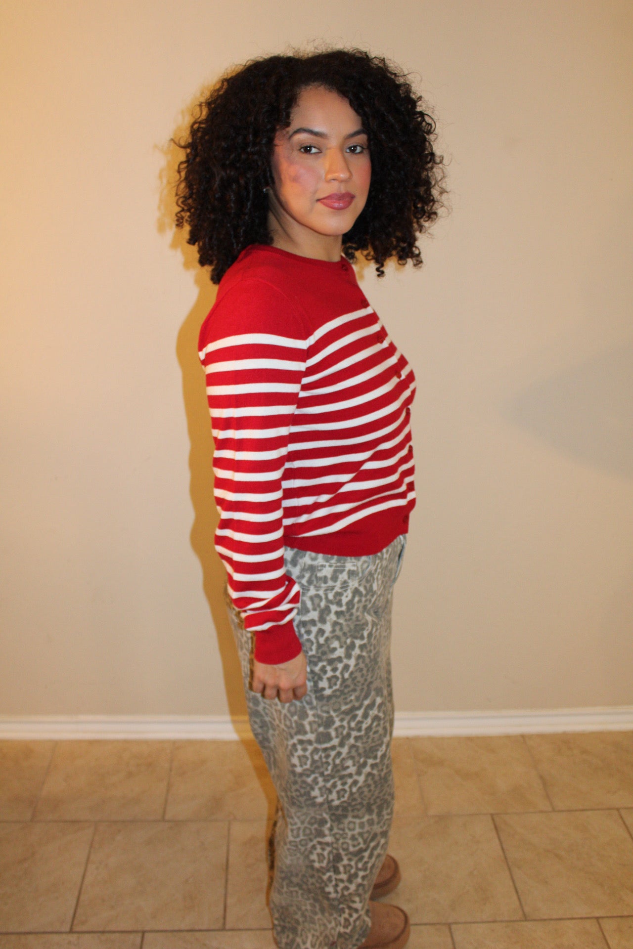 Farrah Striped Cardigan