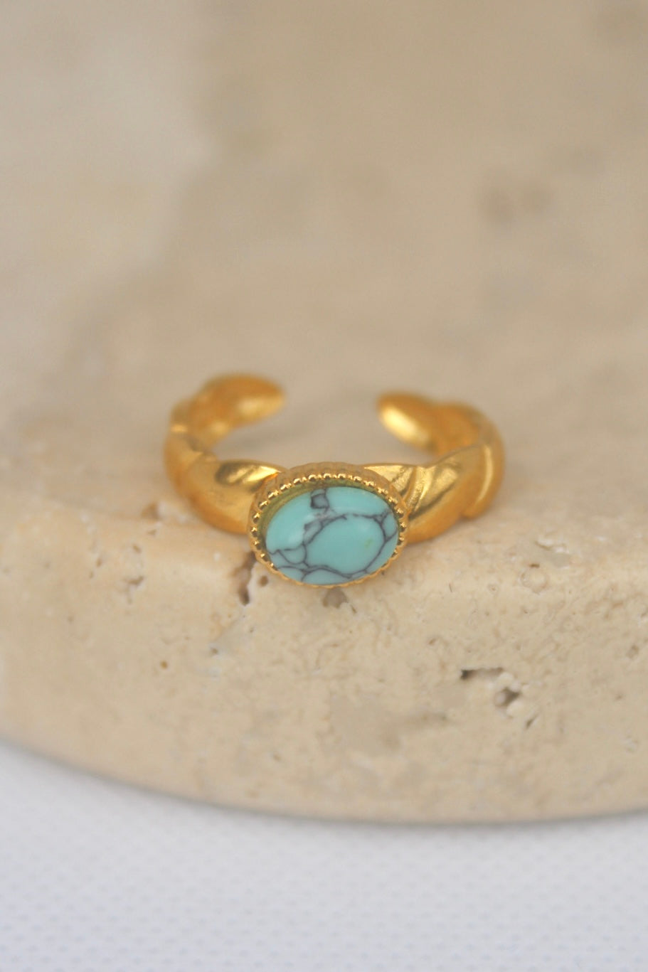 Sidney Turquoise Stone Ring