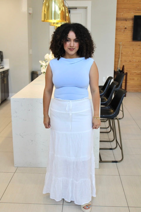 Celia Contour Off The Shoulder Top