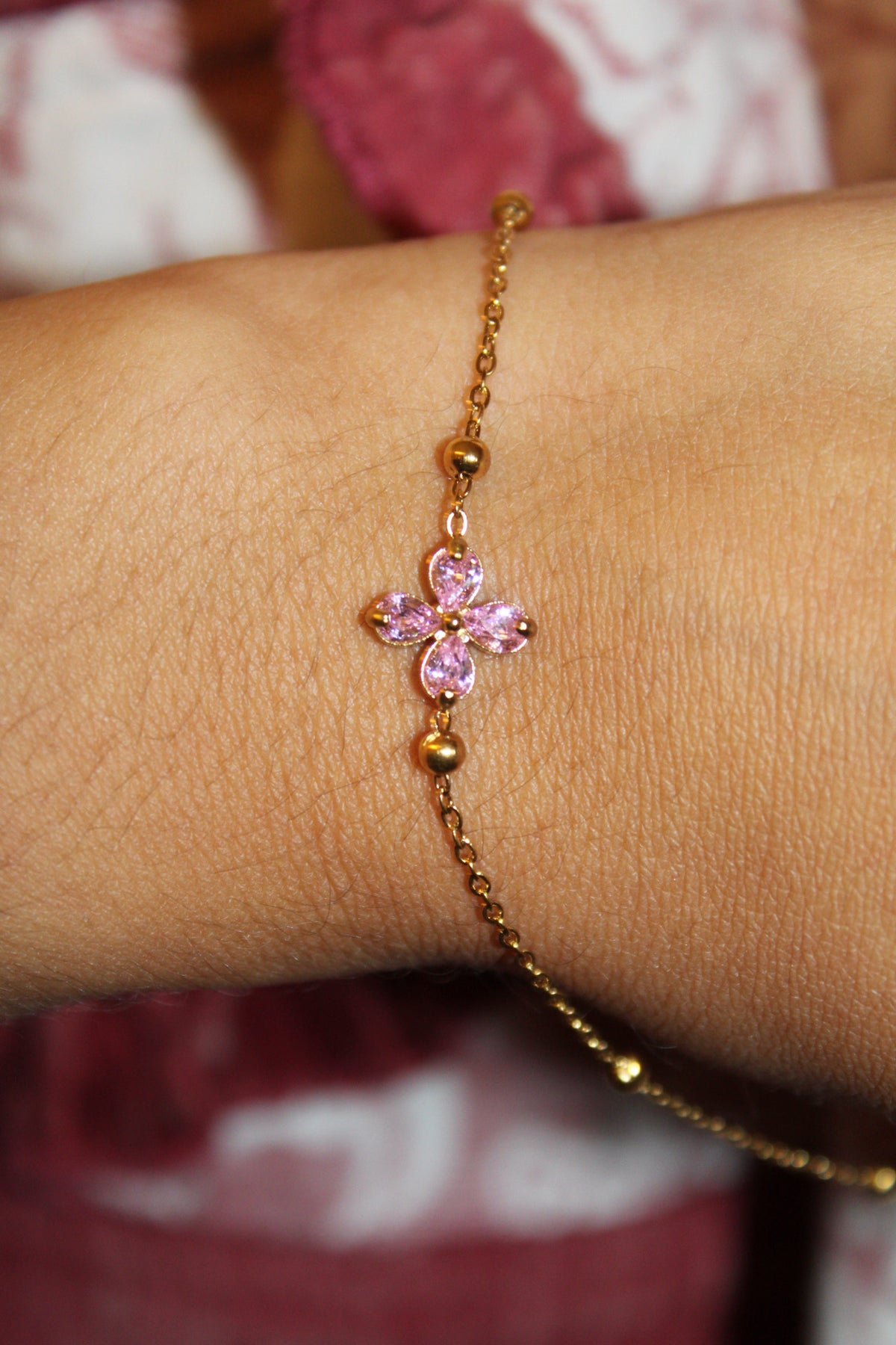 Flor Flower Diamond Bracelet