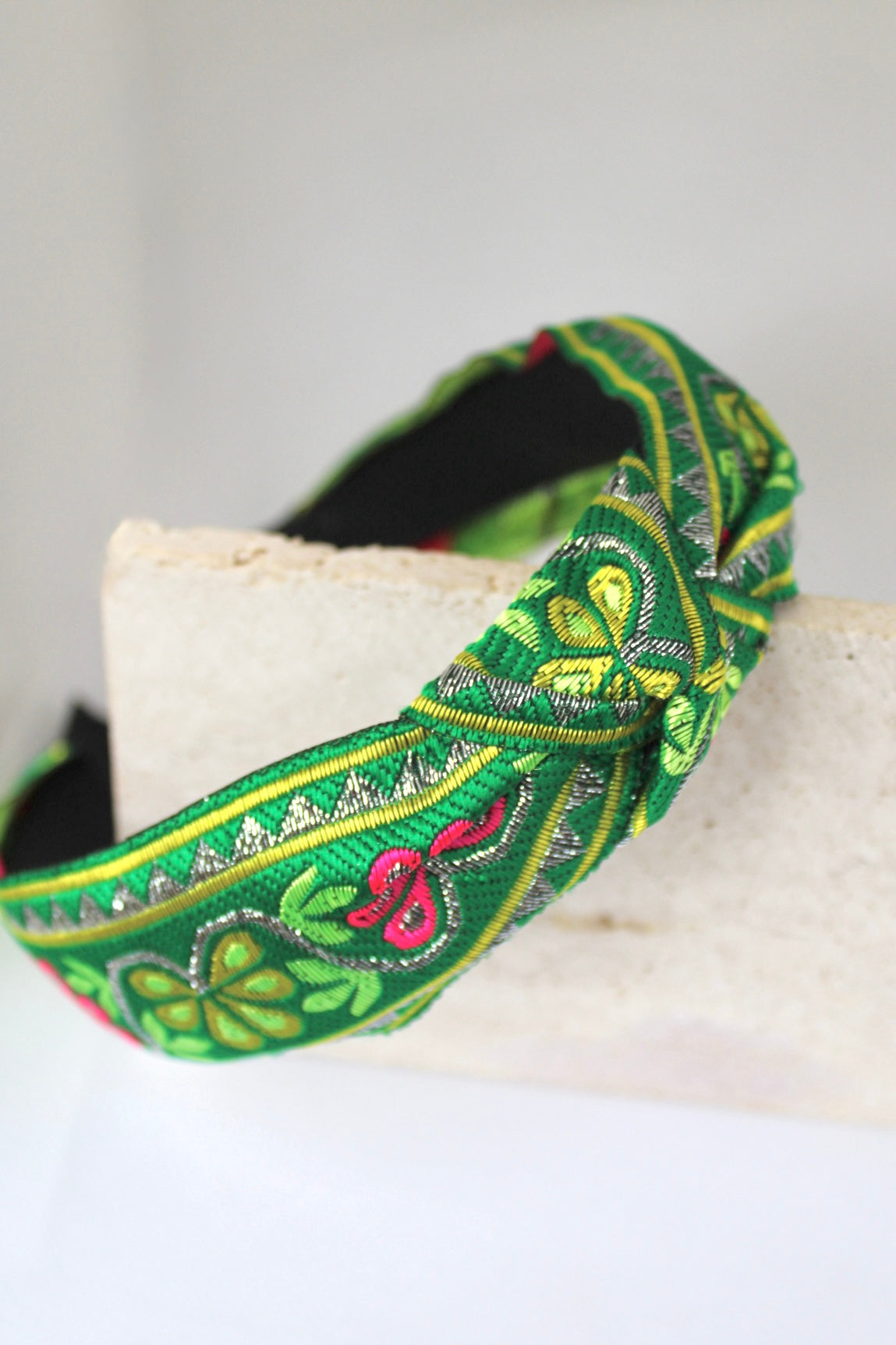 Soy Mexicana Embroidered Headband