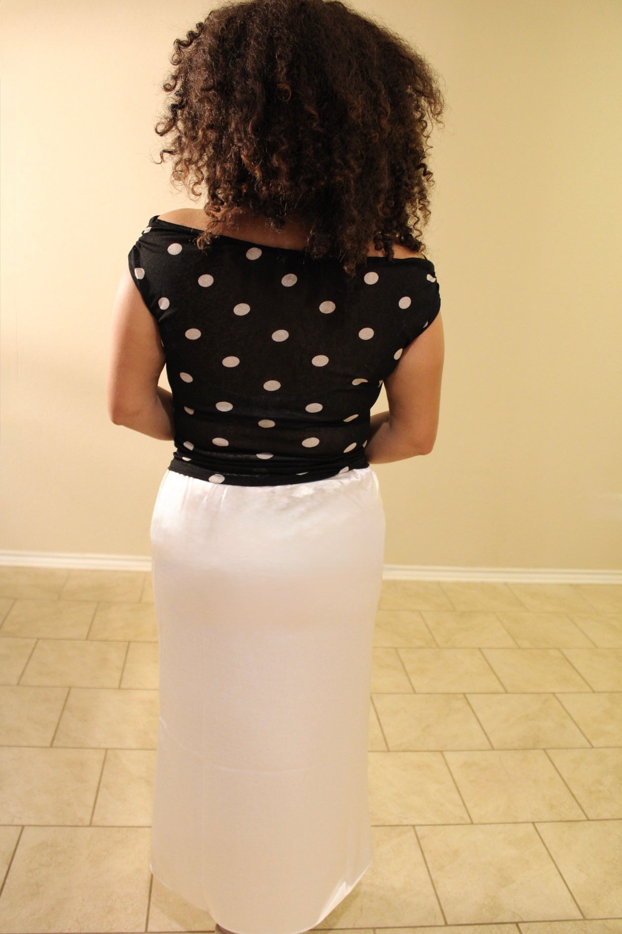 Brielle Satin Skirt