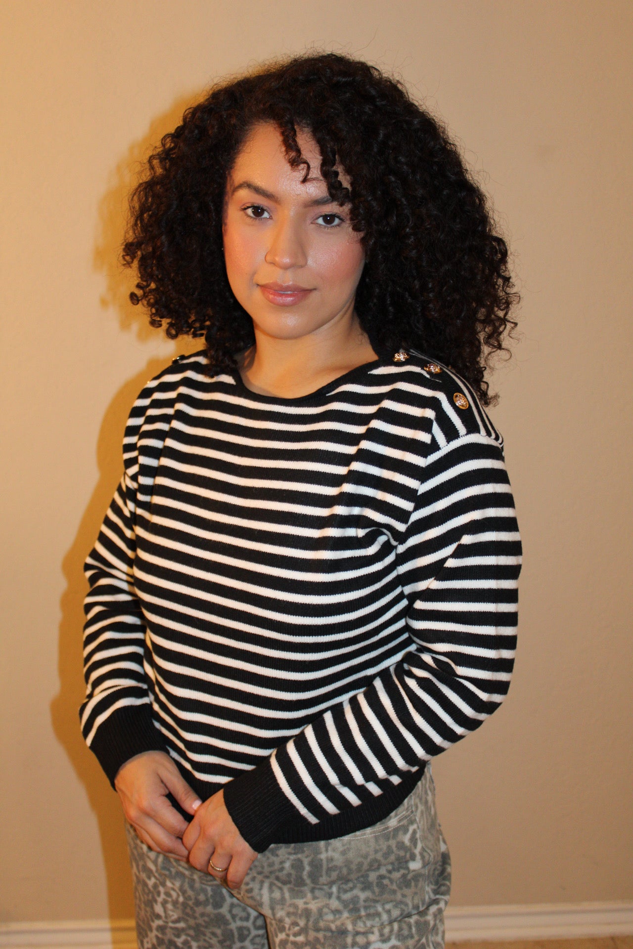 Jane Striped Timeless Sweater