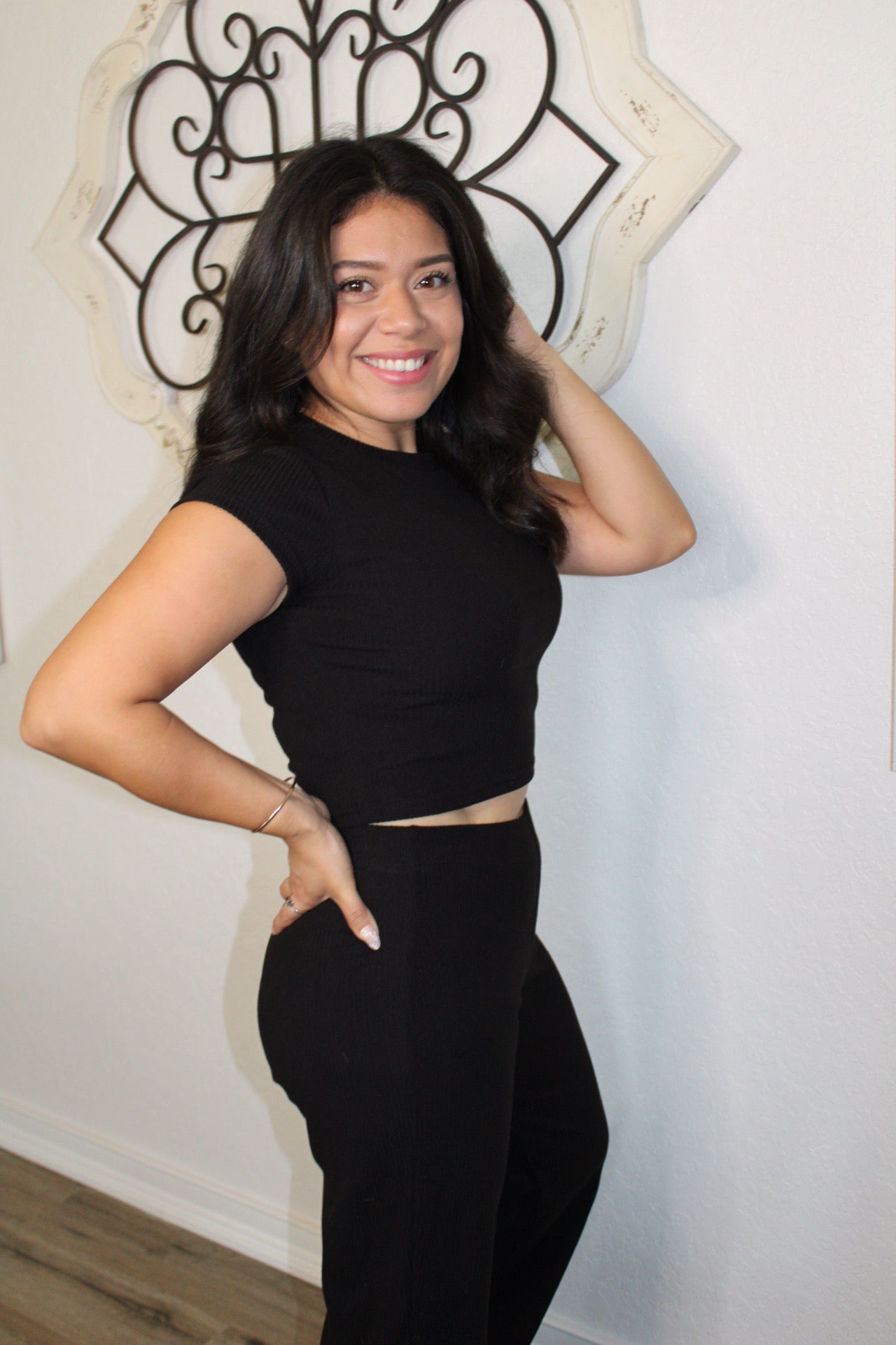 Contour Ribbed Duo Pant Set