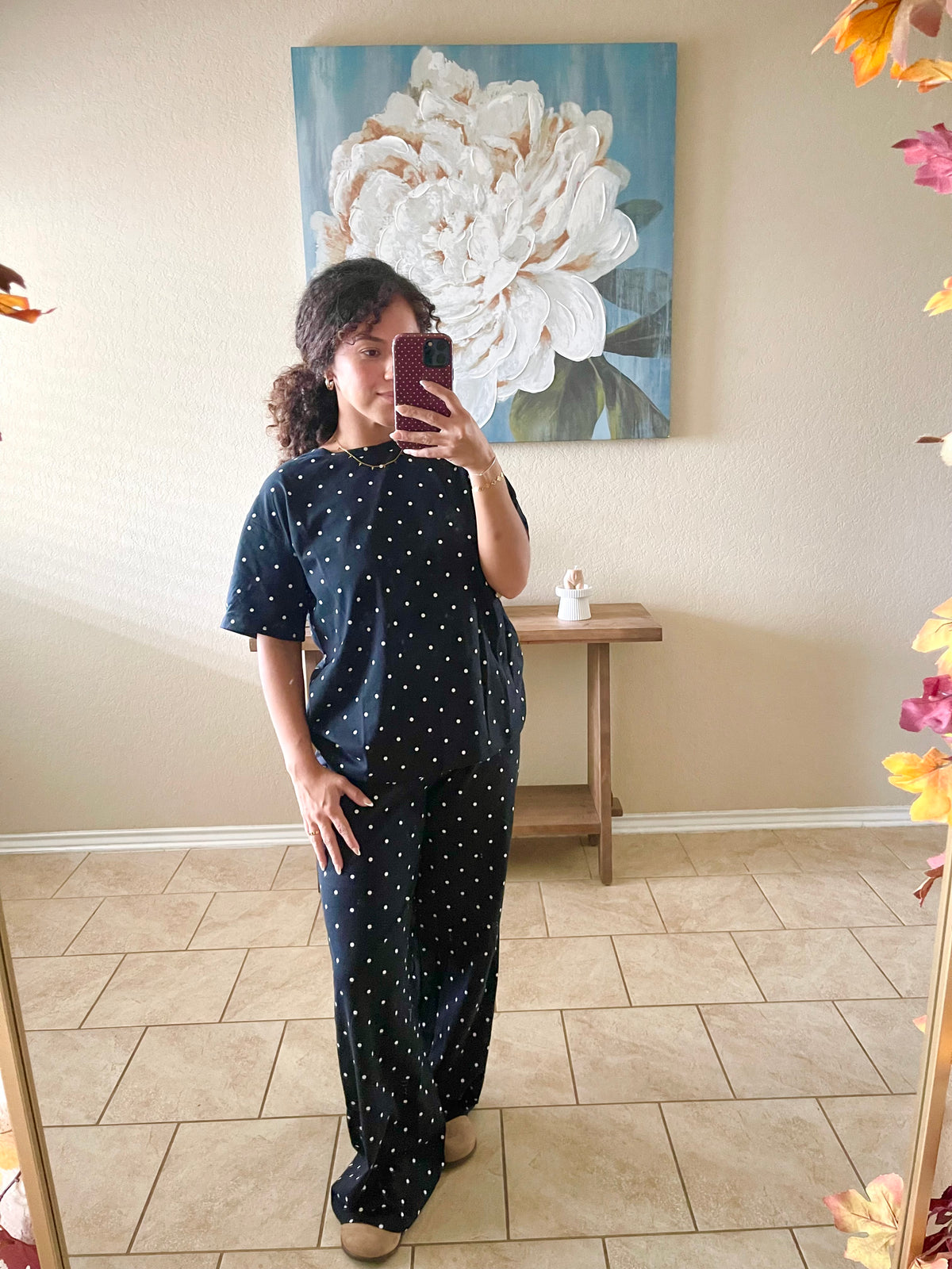 Sterling Polka Dot Pants Set