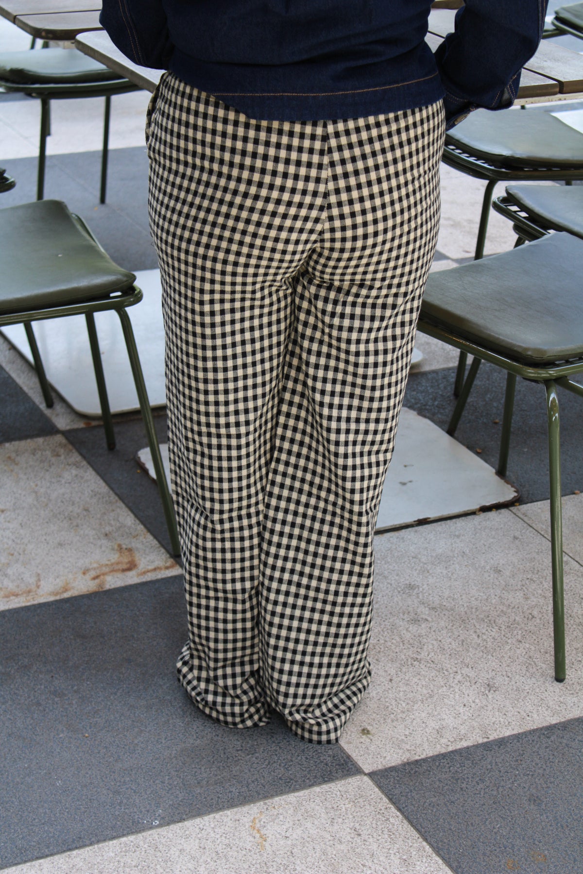 Apple Picking Checkered Pants