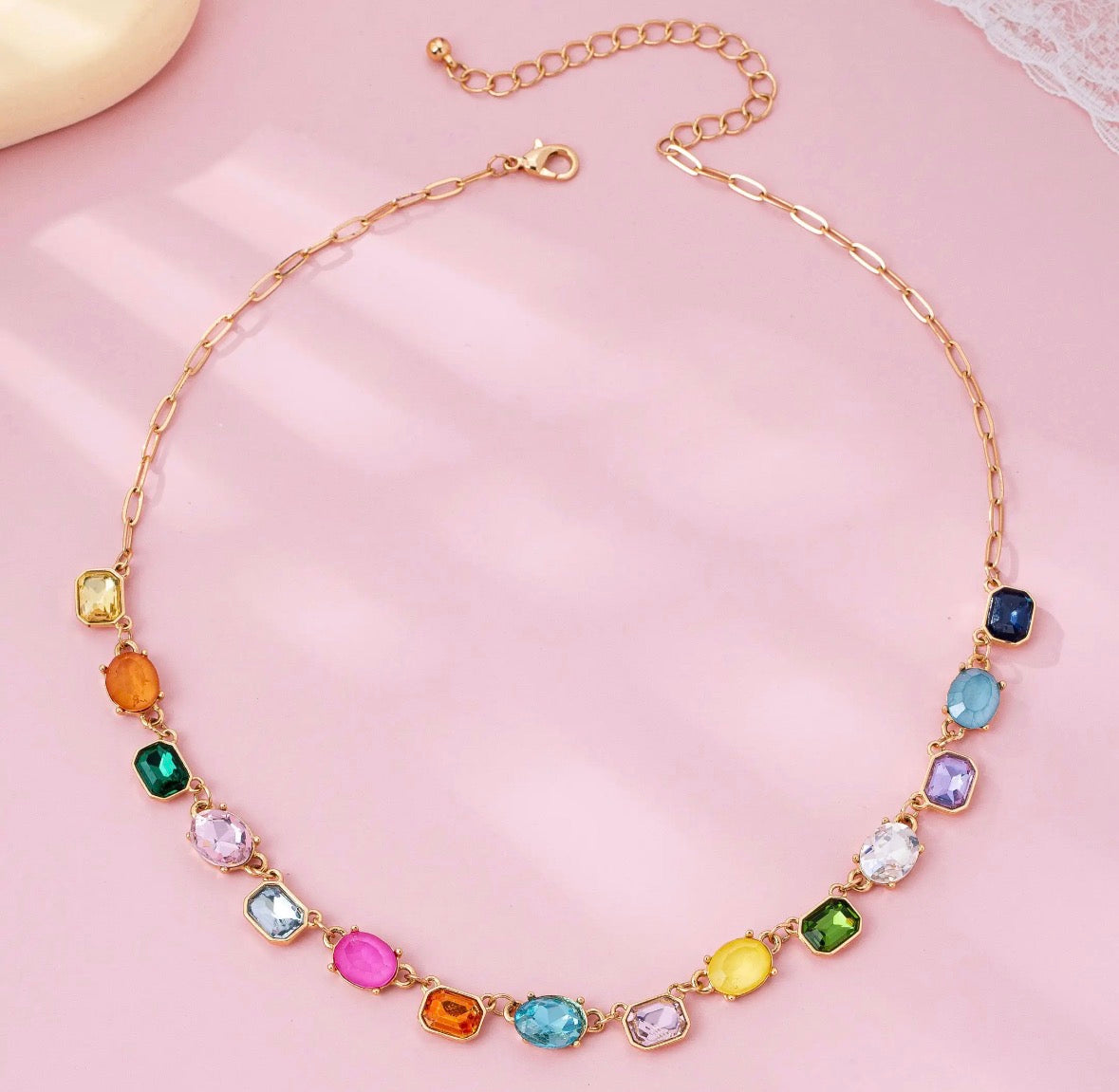 Jillia Gemstone Necklace