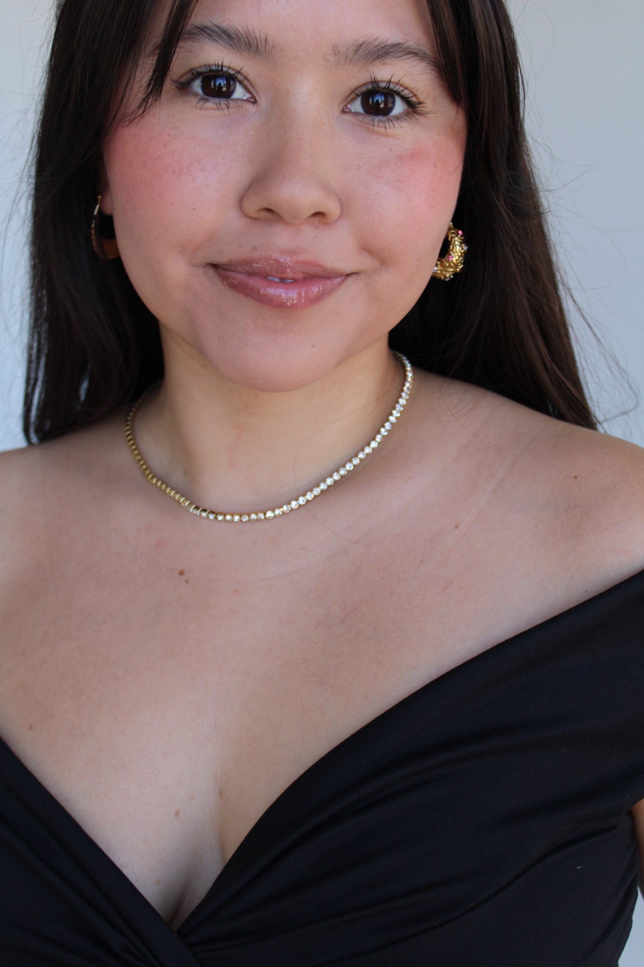 Old Money Tennis Necklace