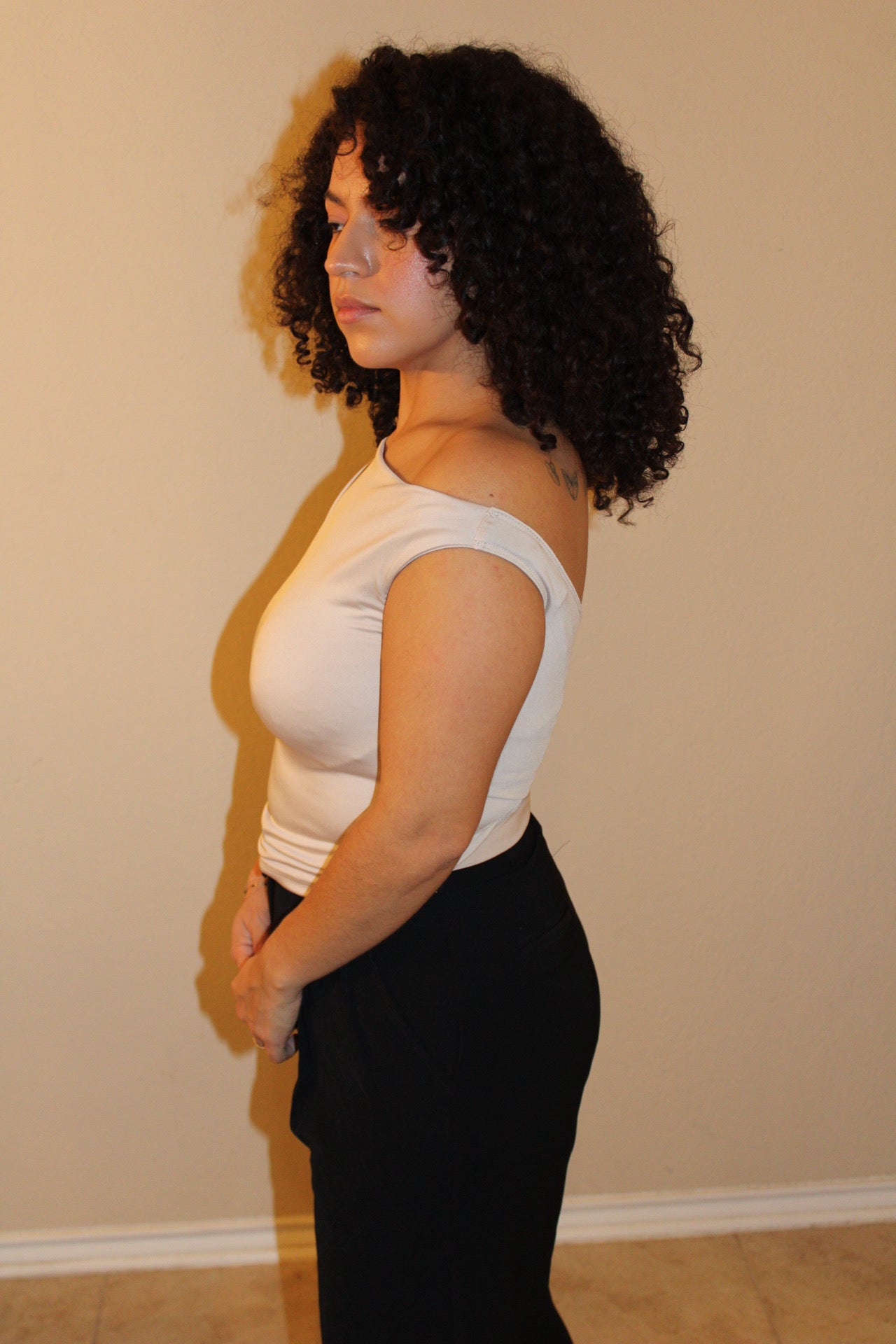 Astrid Asymmetrical One Shoulder Top