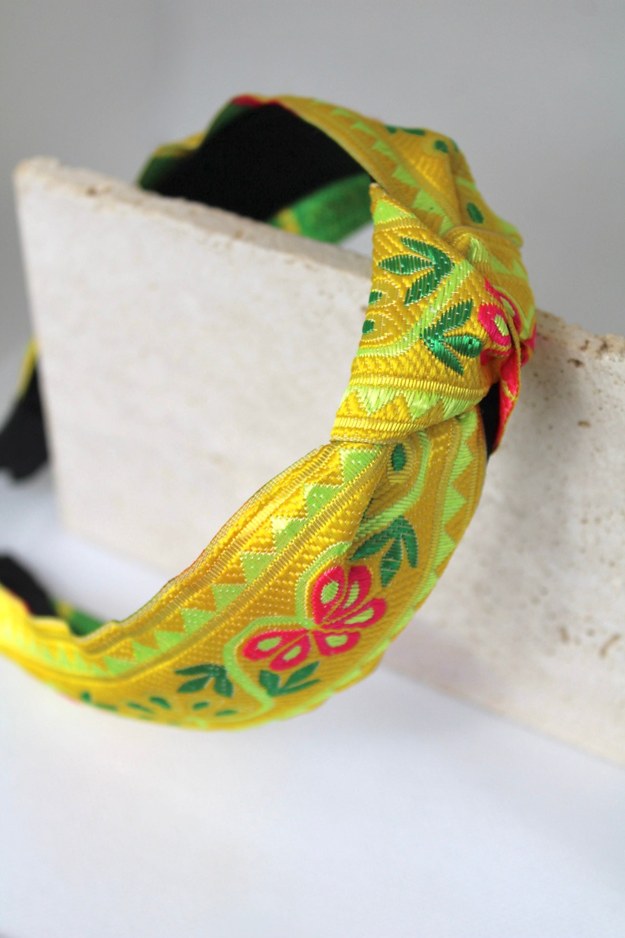 Soy Mexicana Embroidered Headband