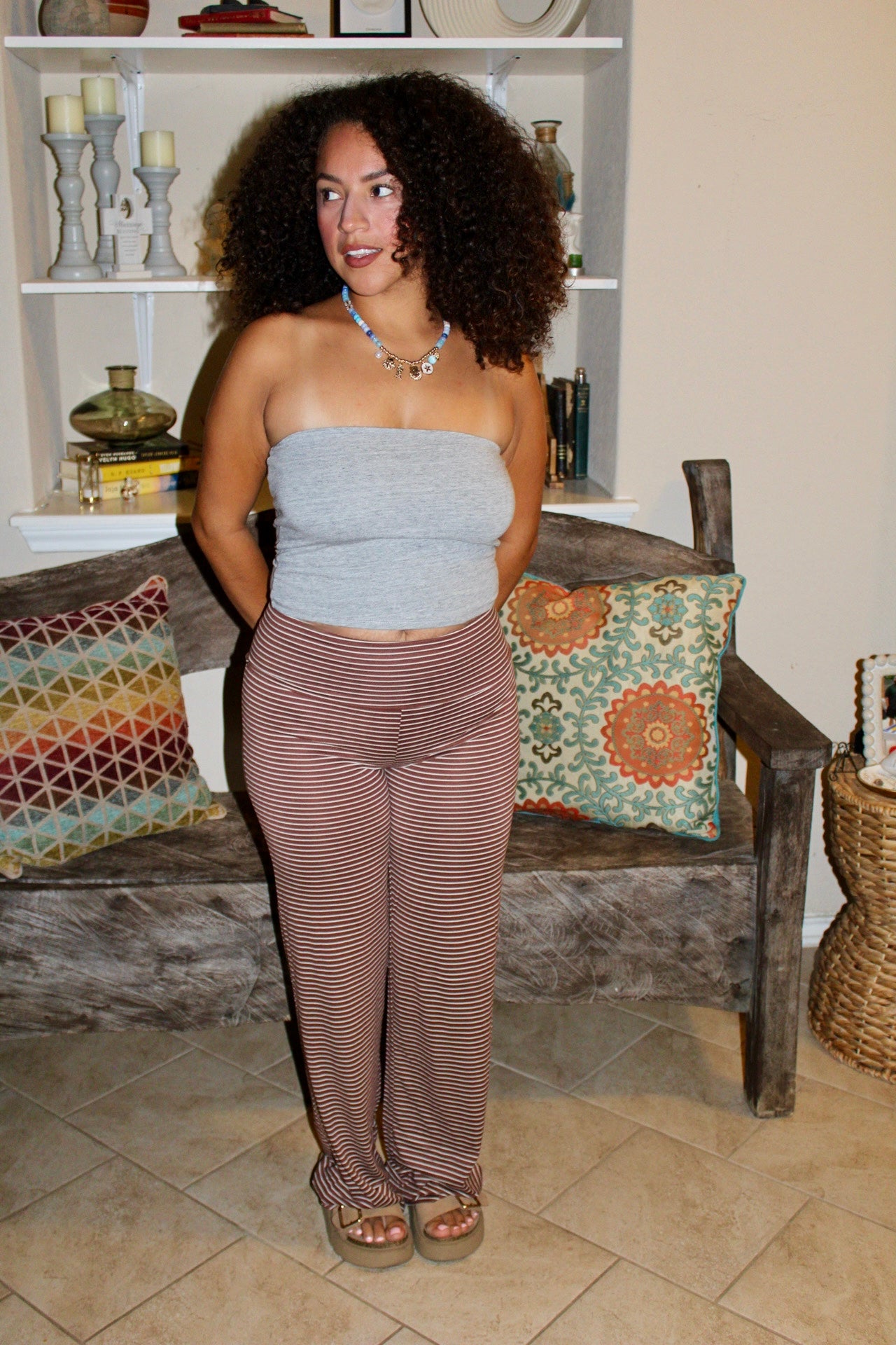 Flora Strapless Tube Top