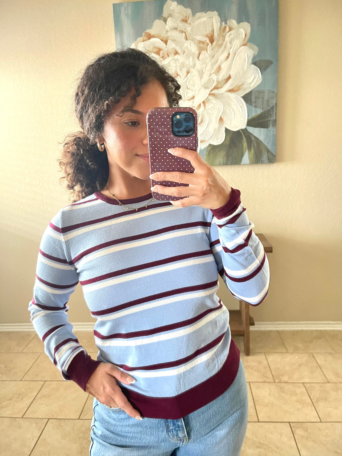 Blueberry Muffin Sweater