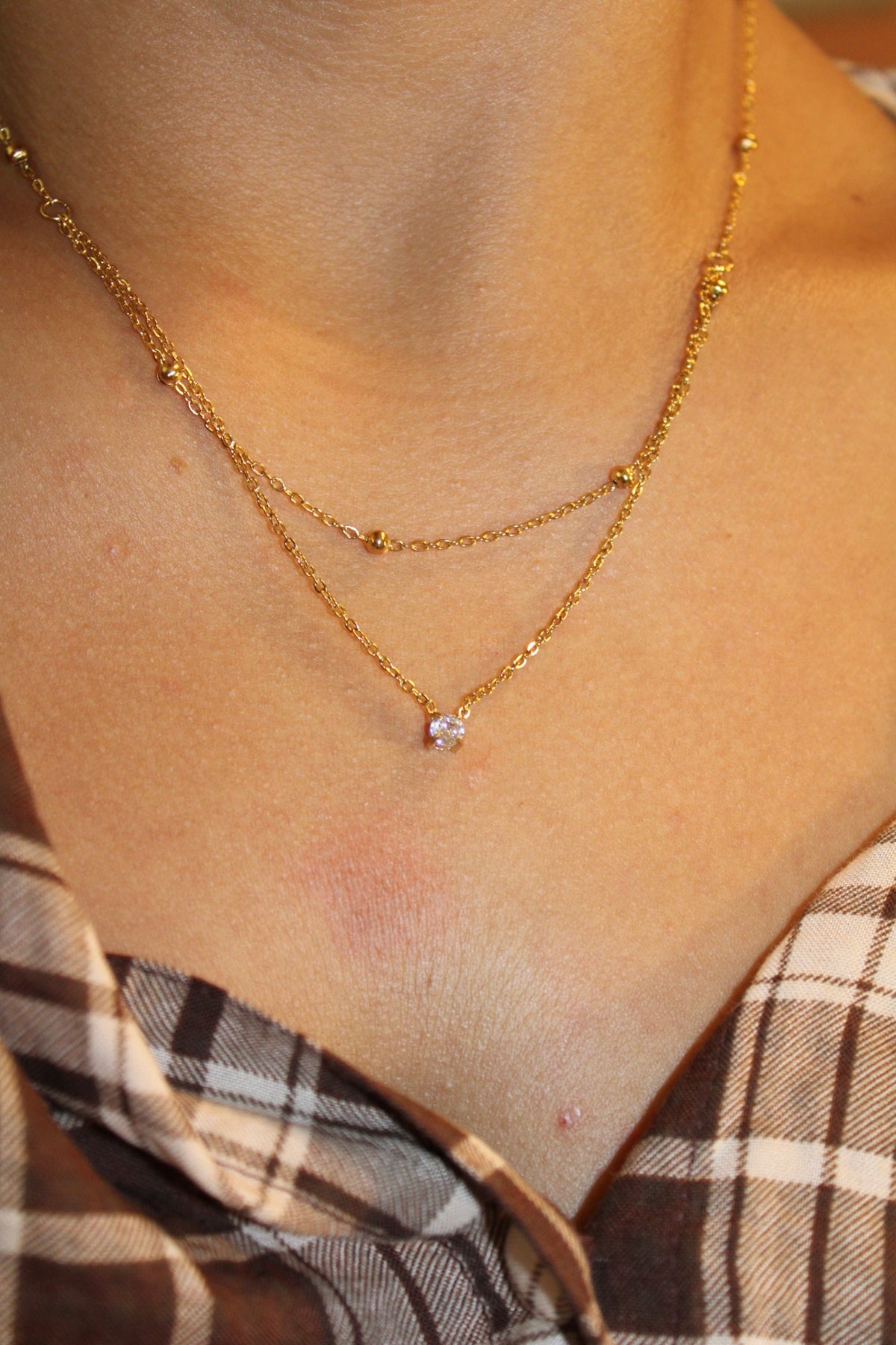 Daniel Dainty Layered Necklace