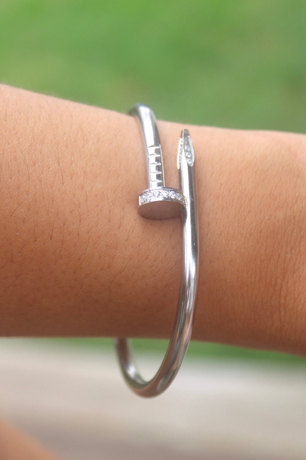 Luxe Nail Diamond Bangle