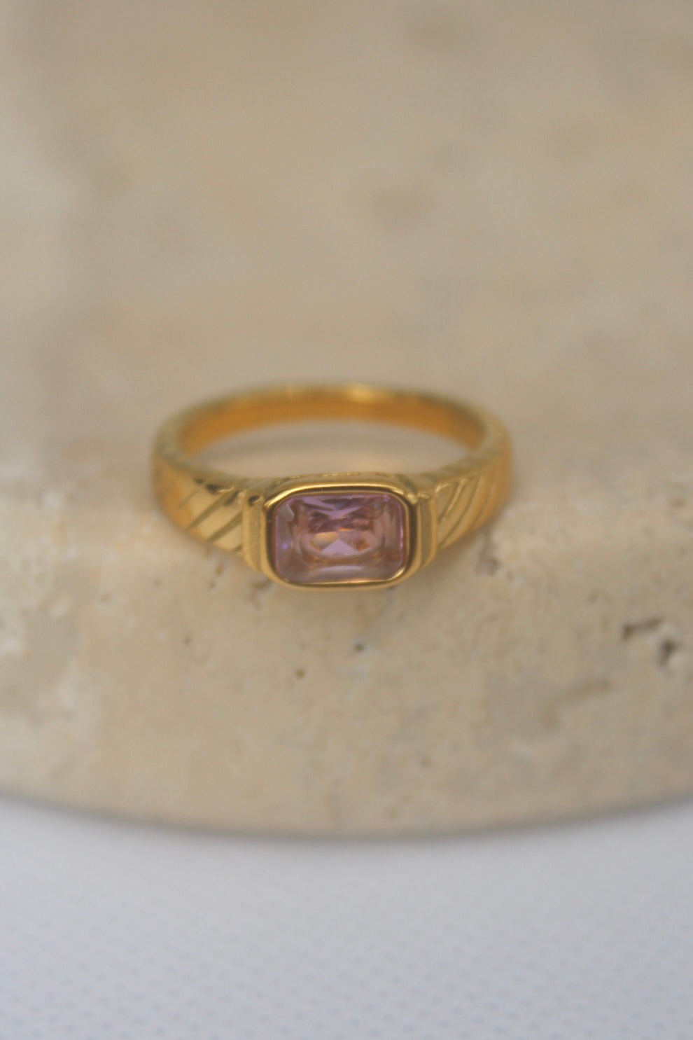 Kylie Pink Diamond Ring