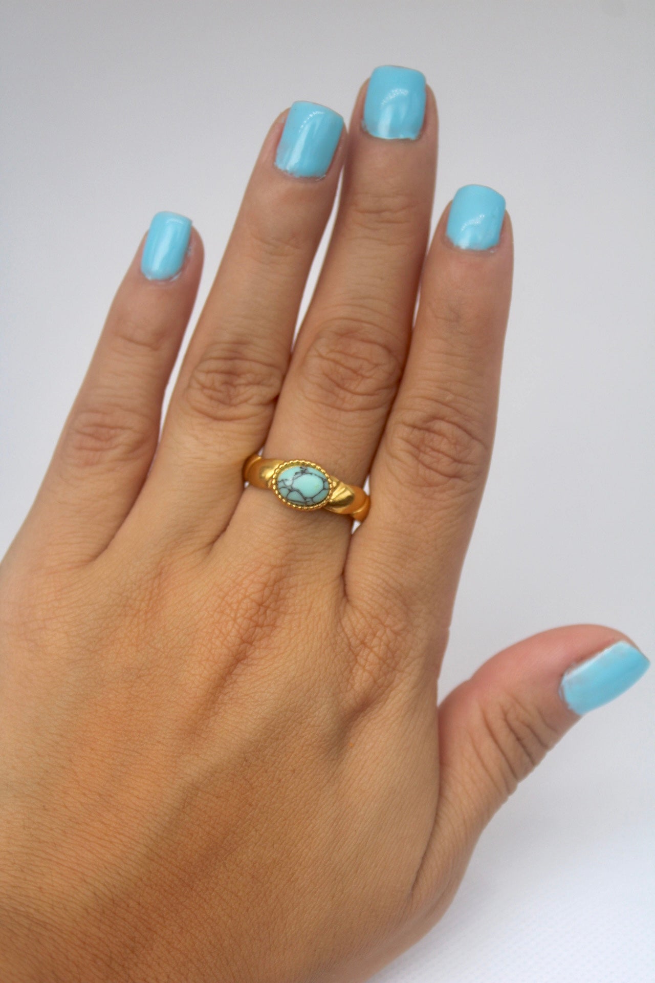 Sidney Turquoise Stone Ring