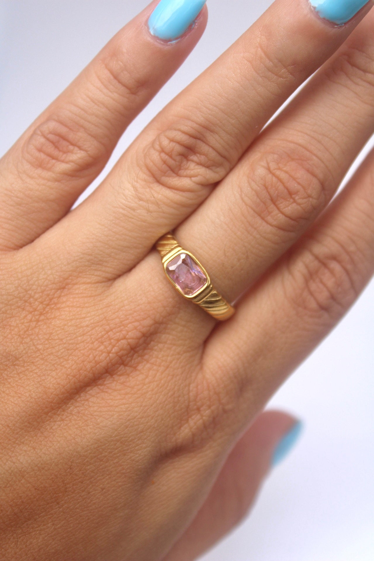 Kylie Pink Diamond Ring
