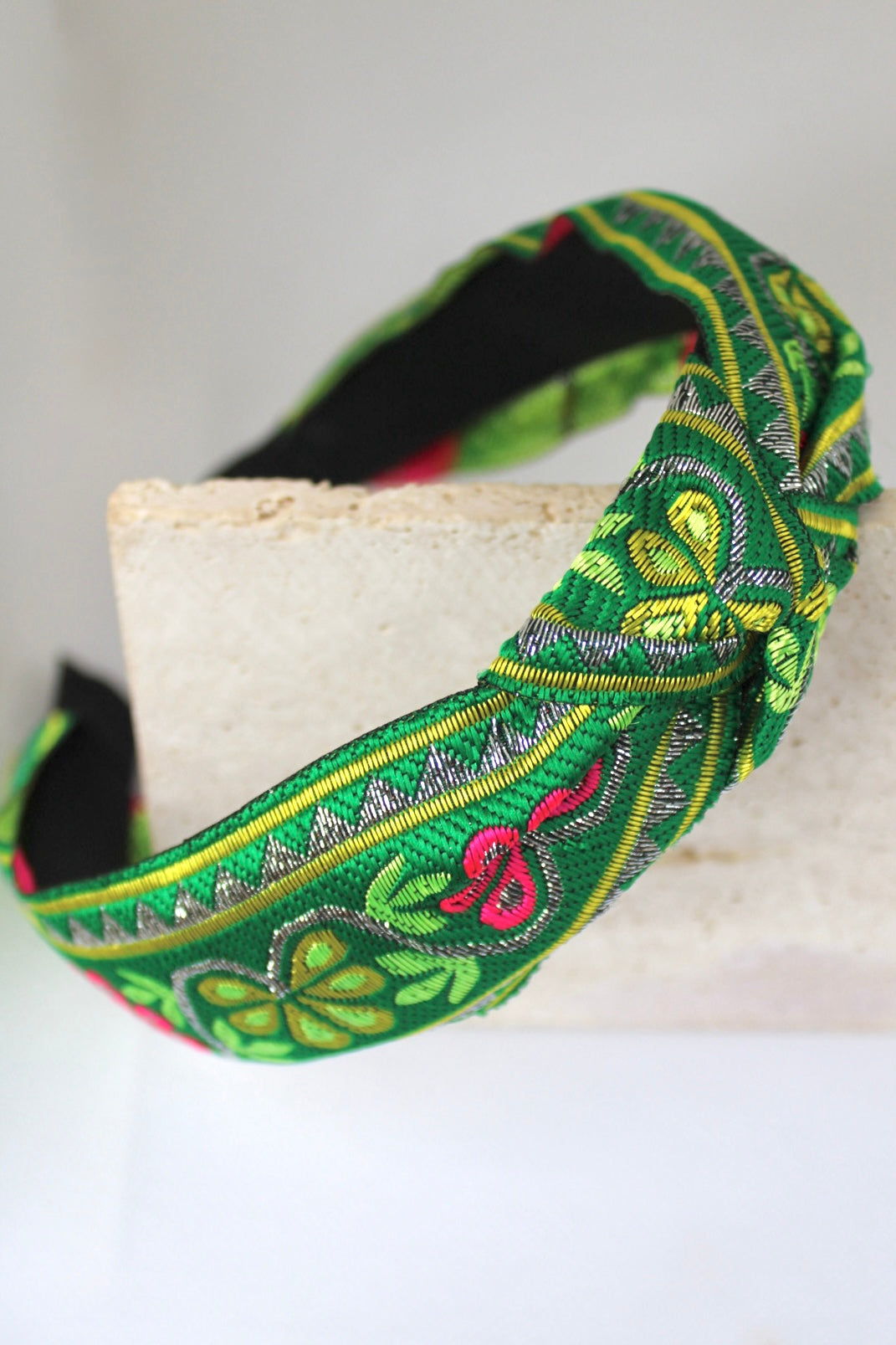 Soy Mexicana Embroidered Headband