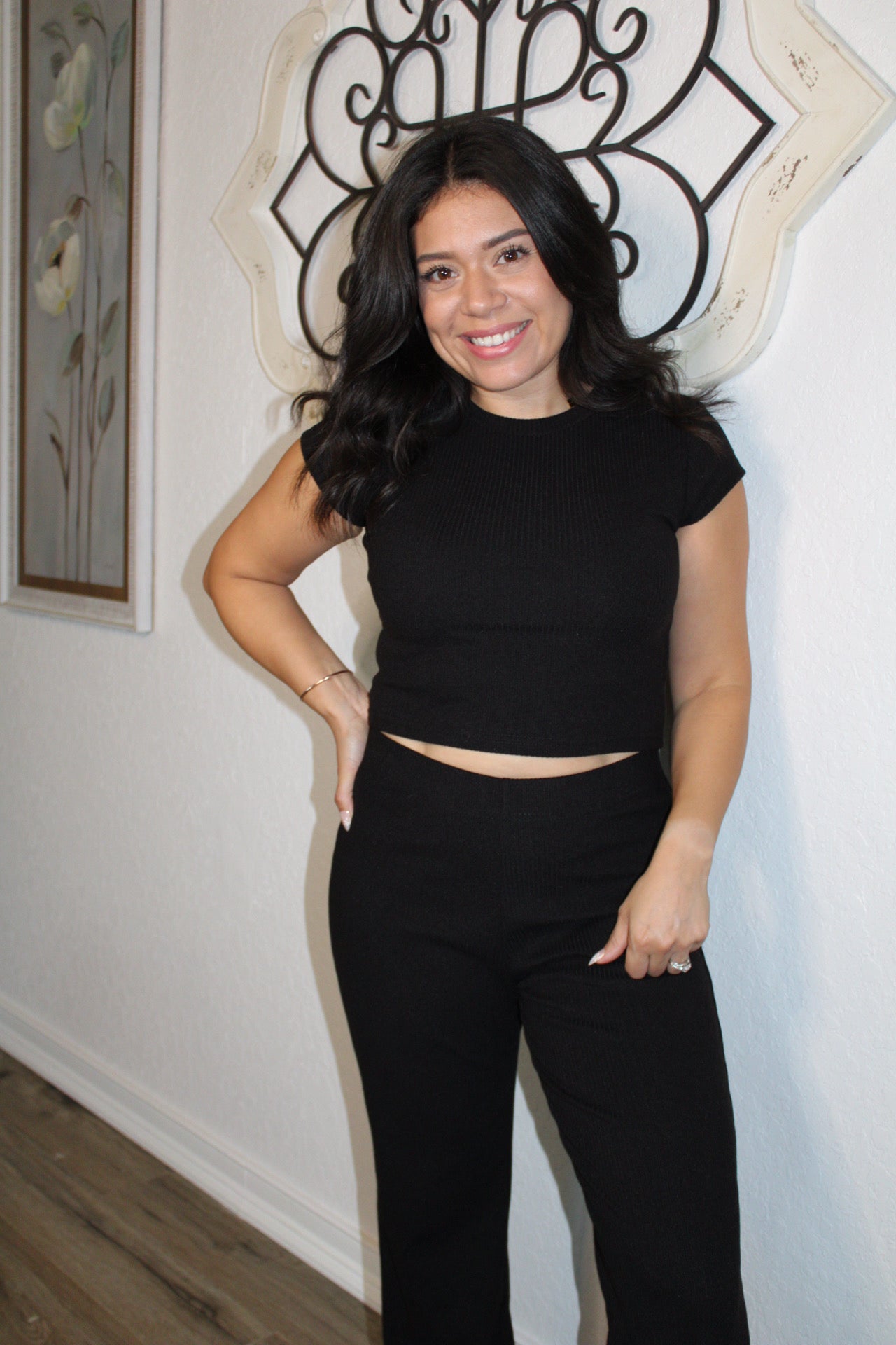 Contour Ribbed Duo Pant Set