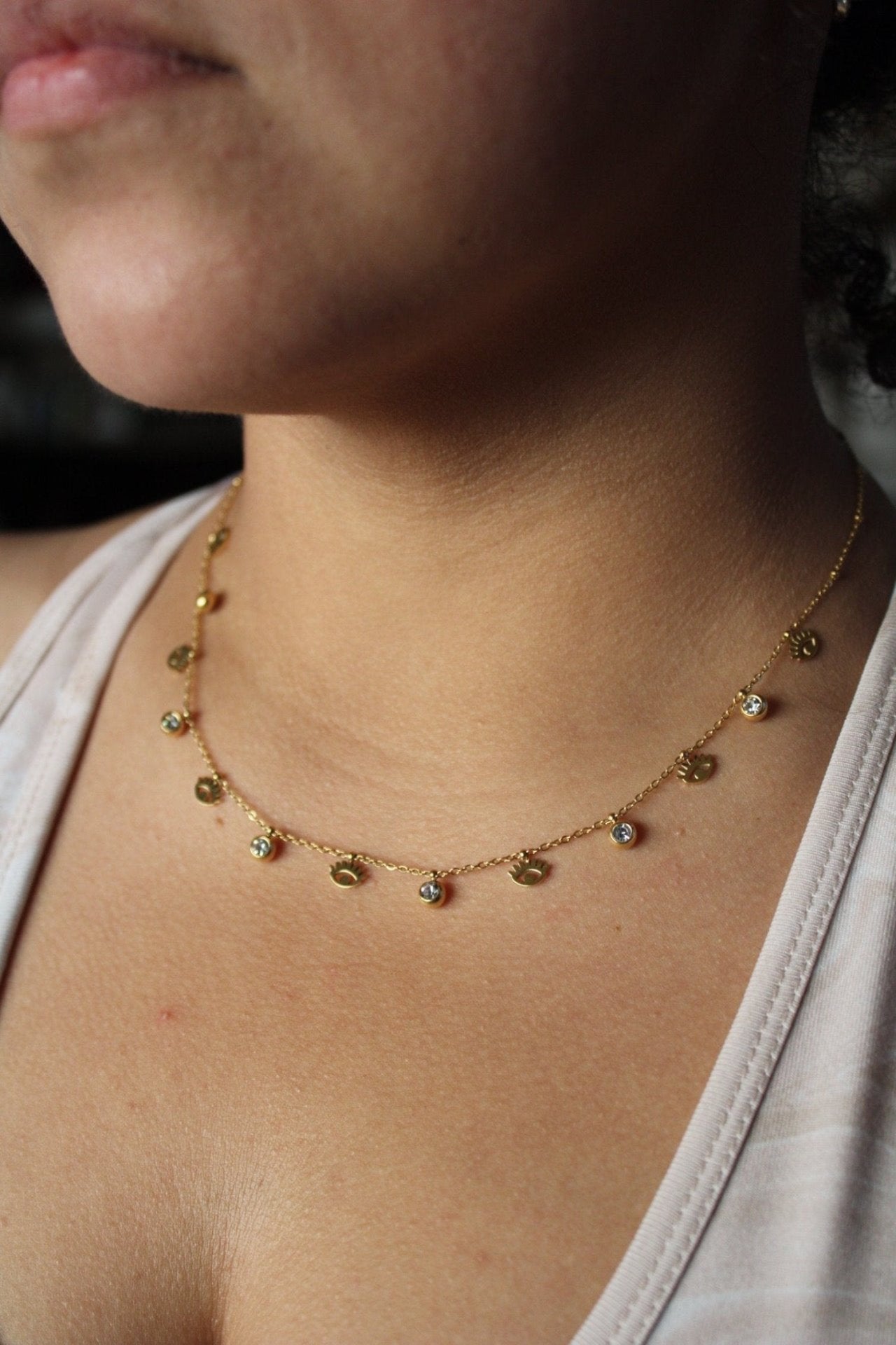 Urban Boho Diamond Necklace