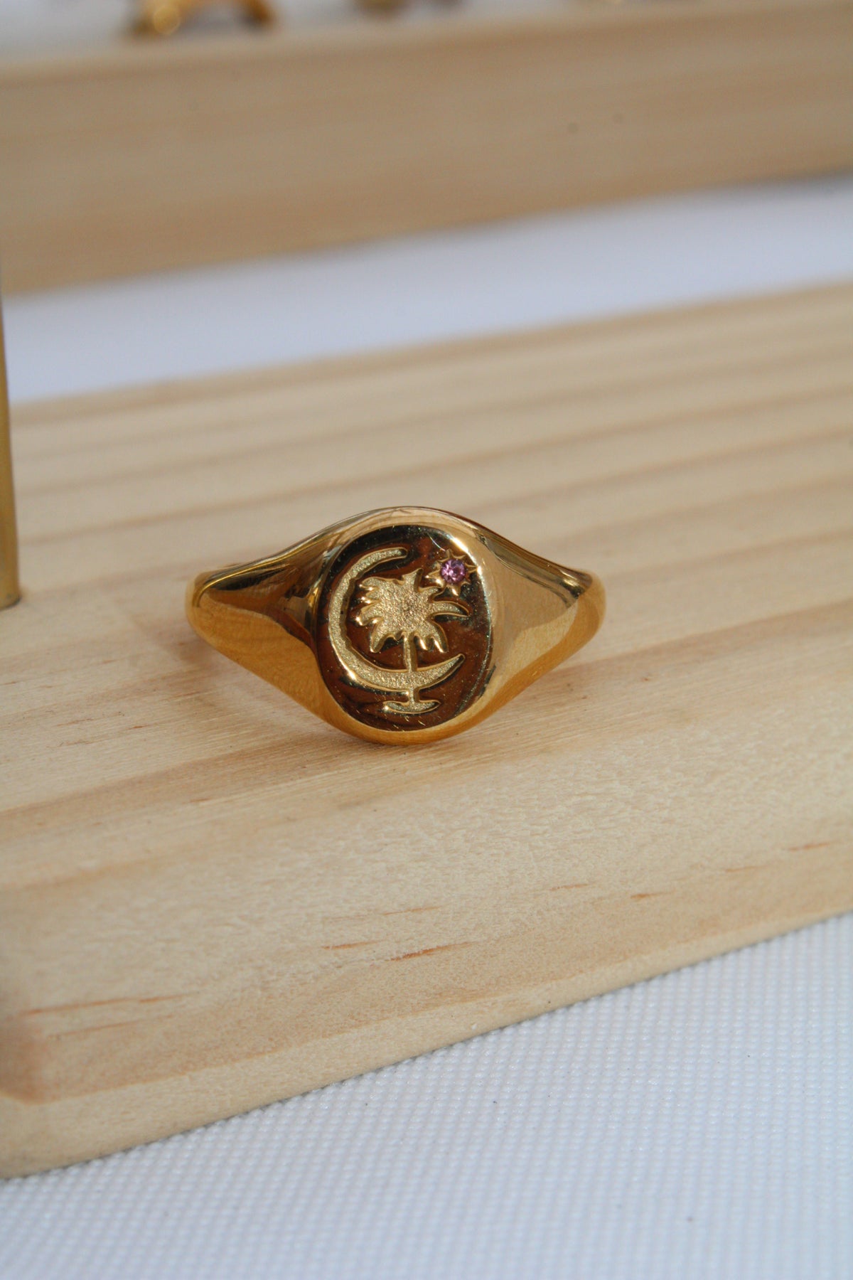 La Playa Palm Tree Ring
