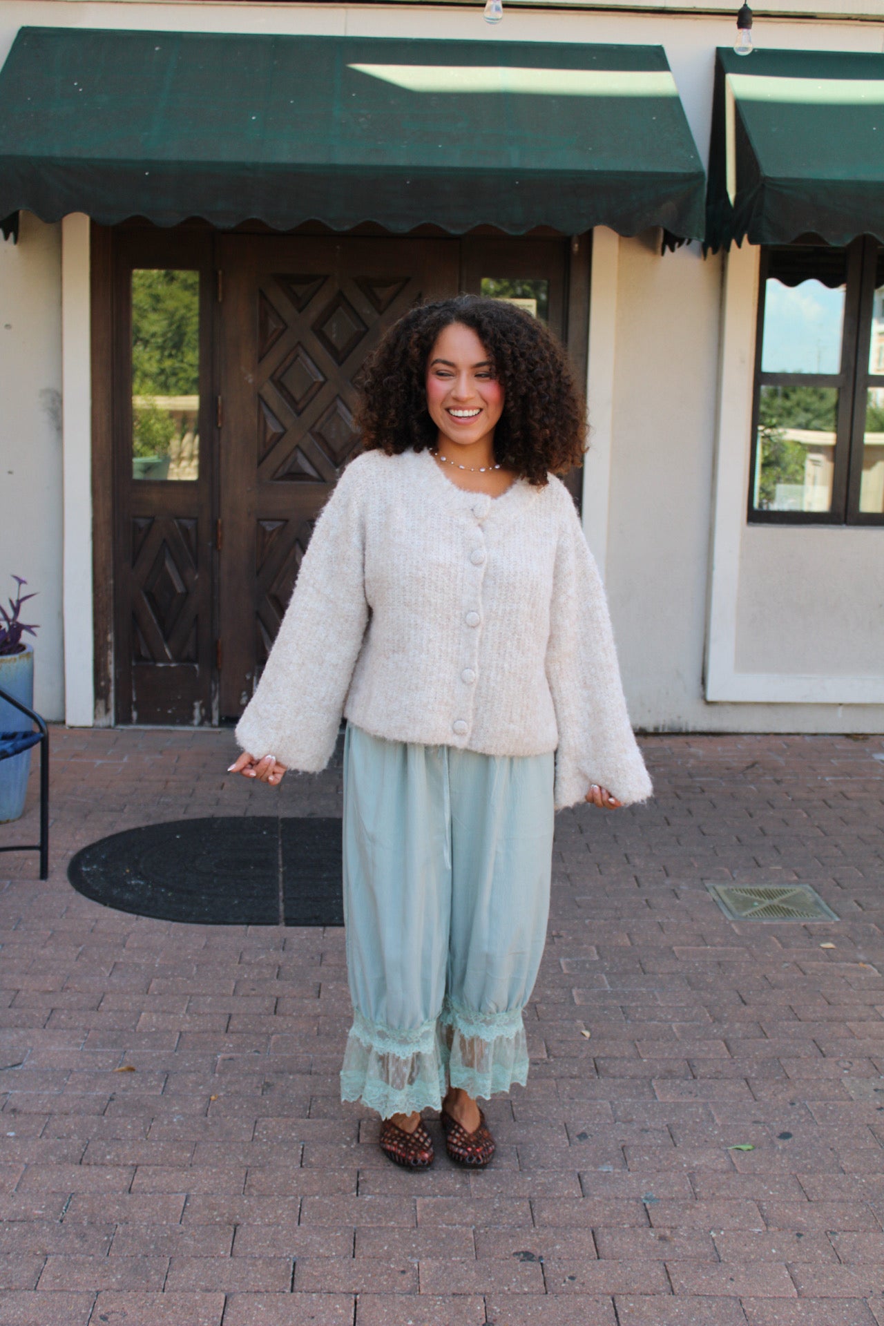 Fall Fling Fuzzy Cardigan