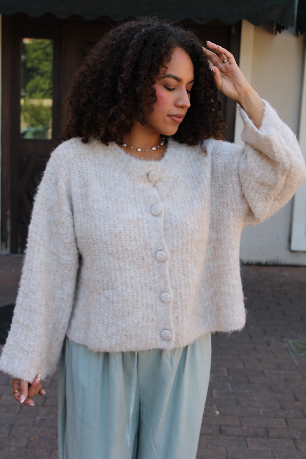 Fall Fling Fuzzy Cardigan
