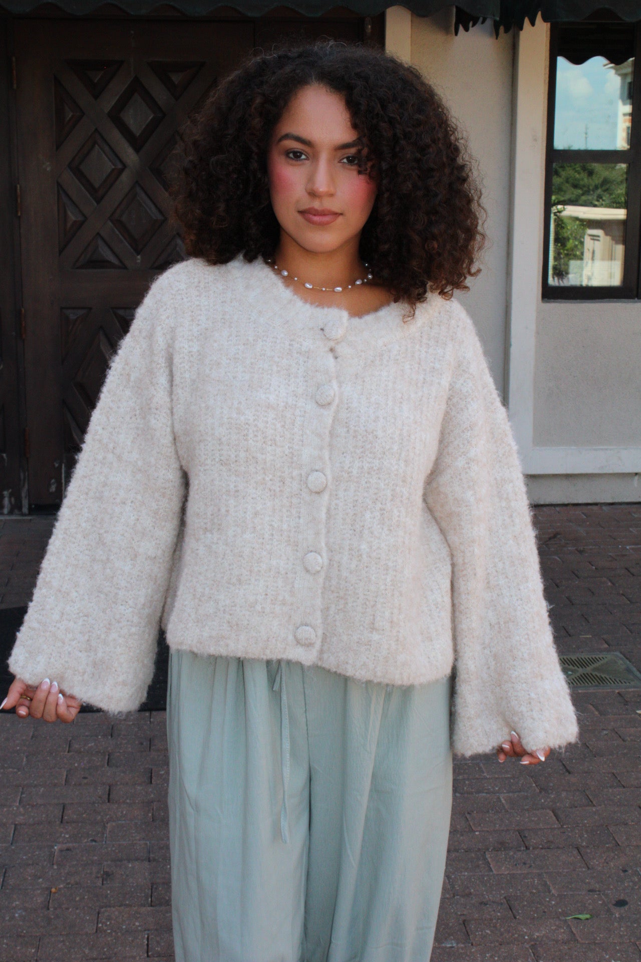 Fall Fling Fuzzy Cardigan