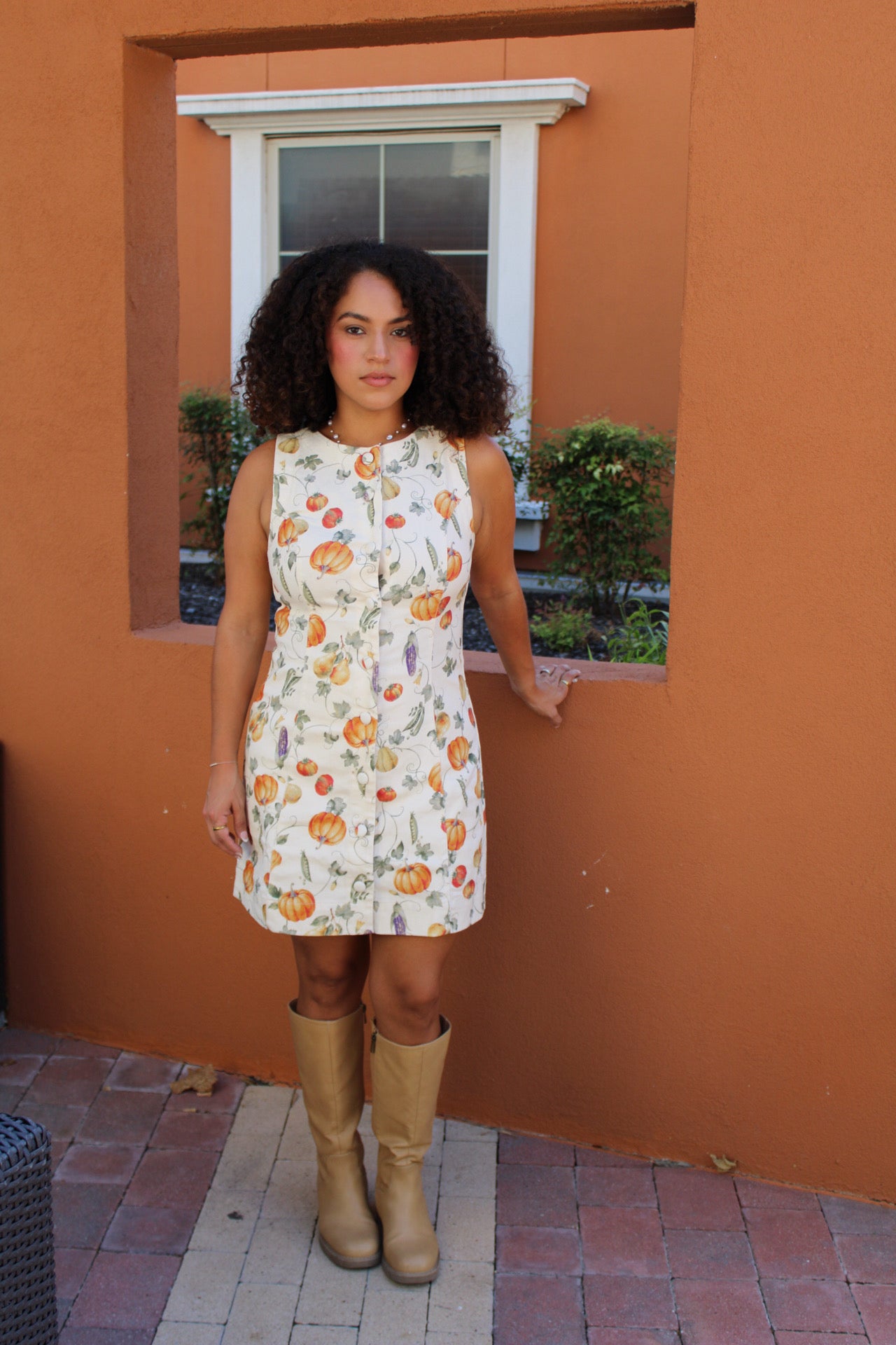 It's Fall Button Down Mini Dress