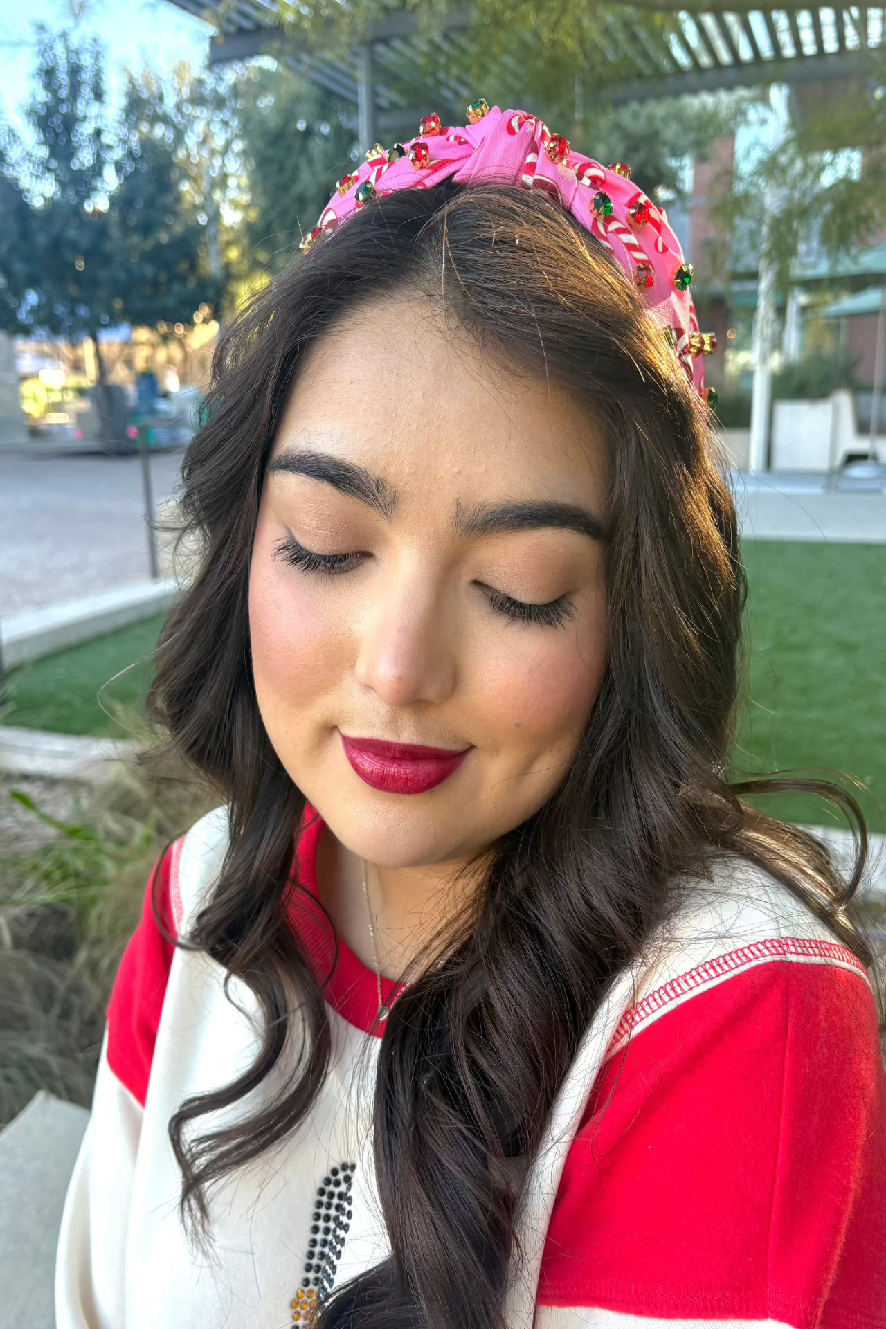 Candy Cane Lane Headband