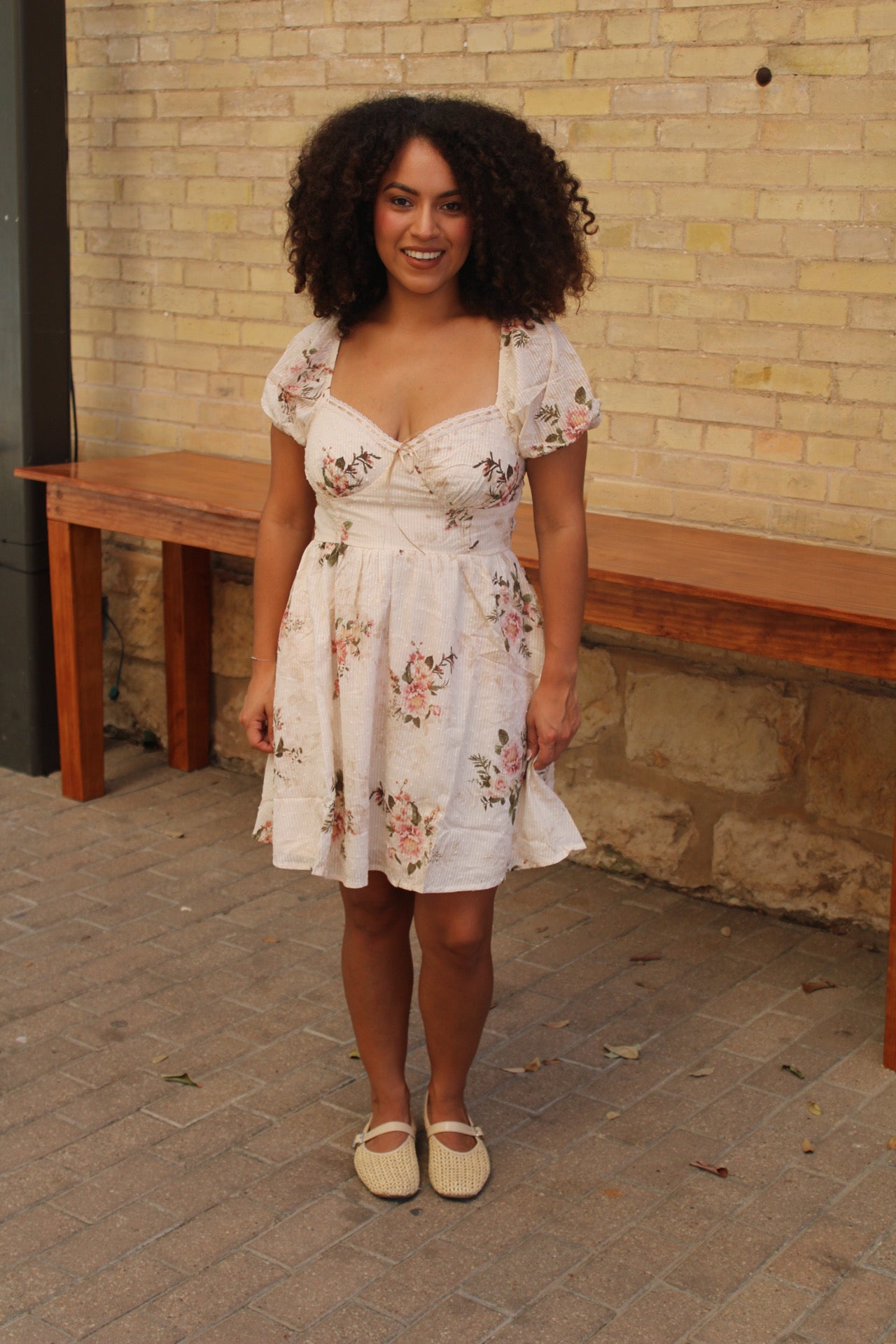 Falling For Floral Mini Dress