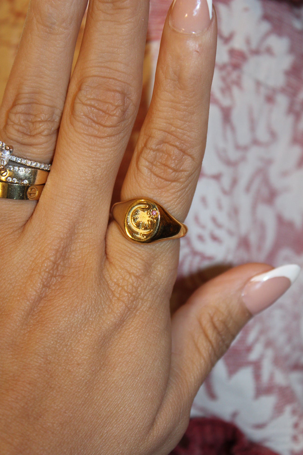 La Playa Palm Tree Ring