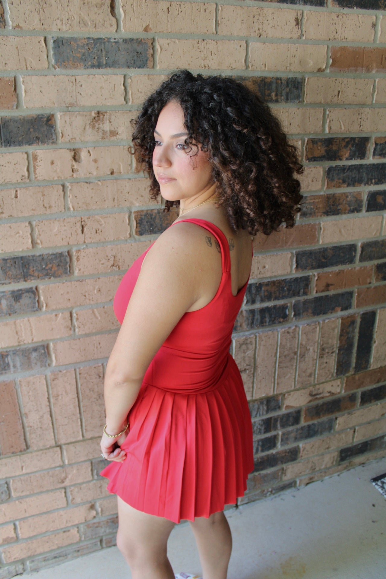 Tennis Babe Active Pleated Dress