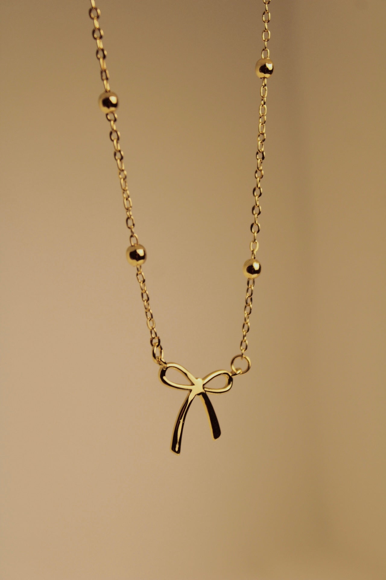 Reese Coquette Bow Necklace