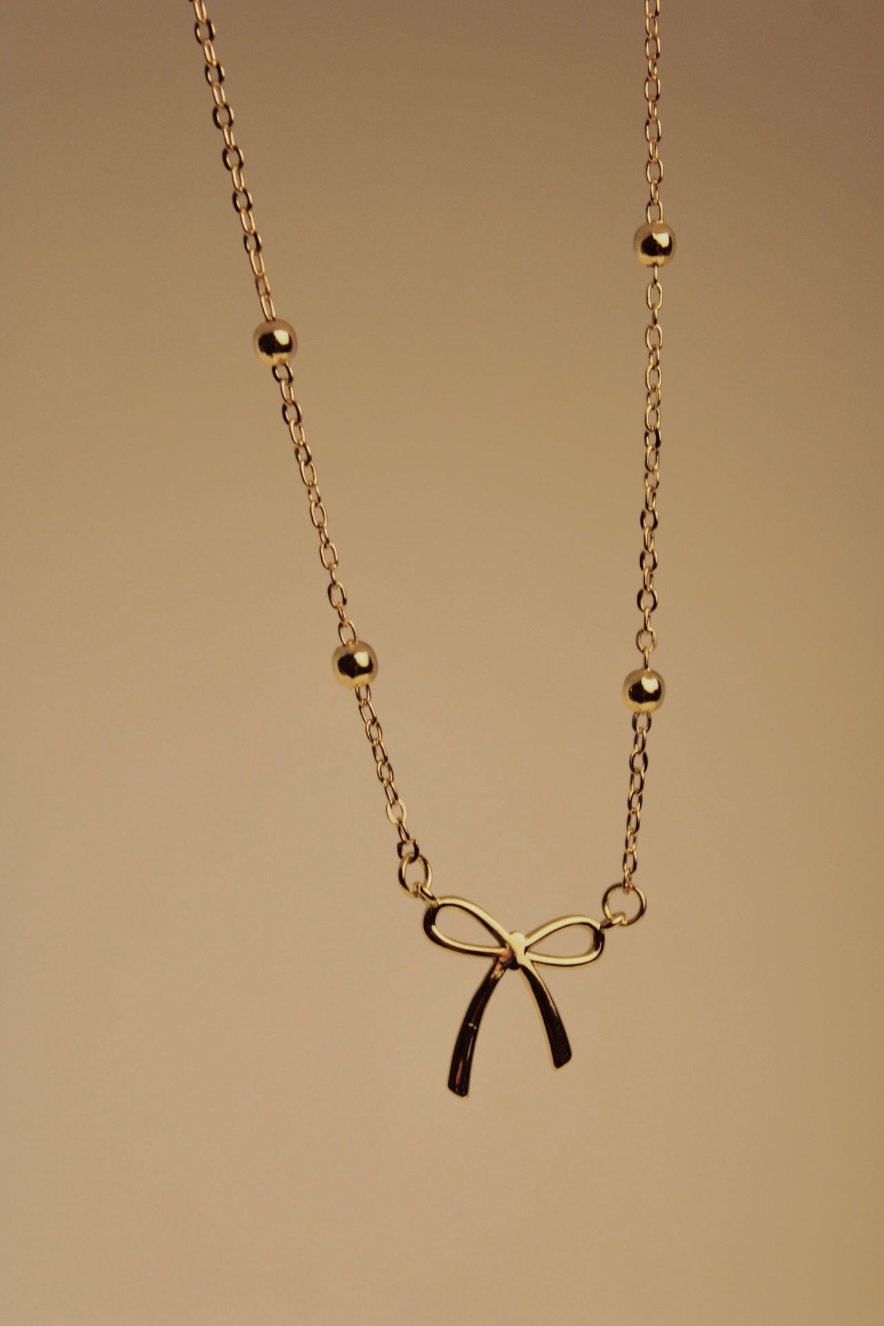 Reese Coquette Bow Necklace