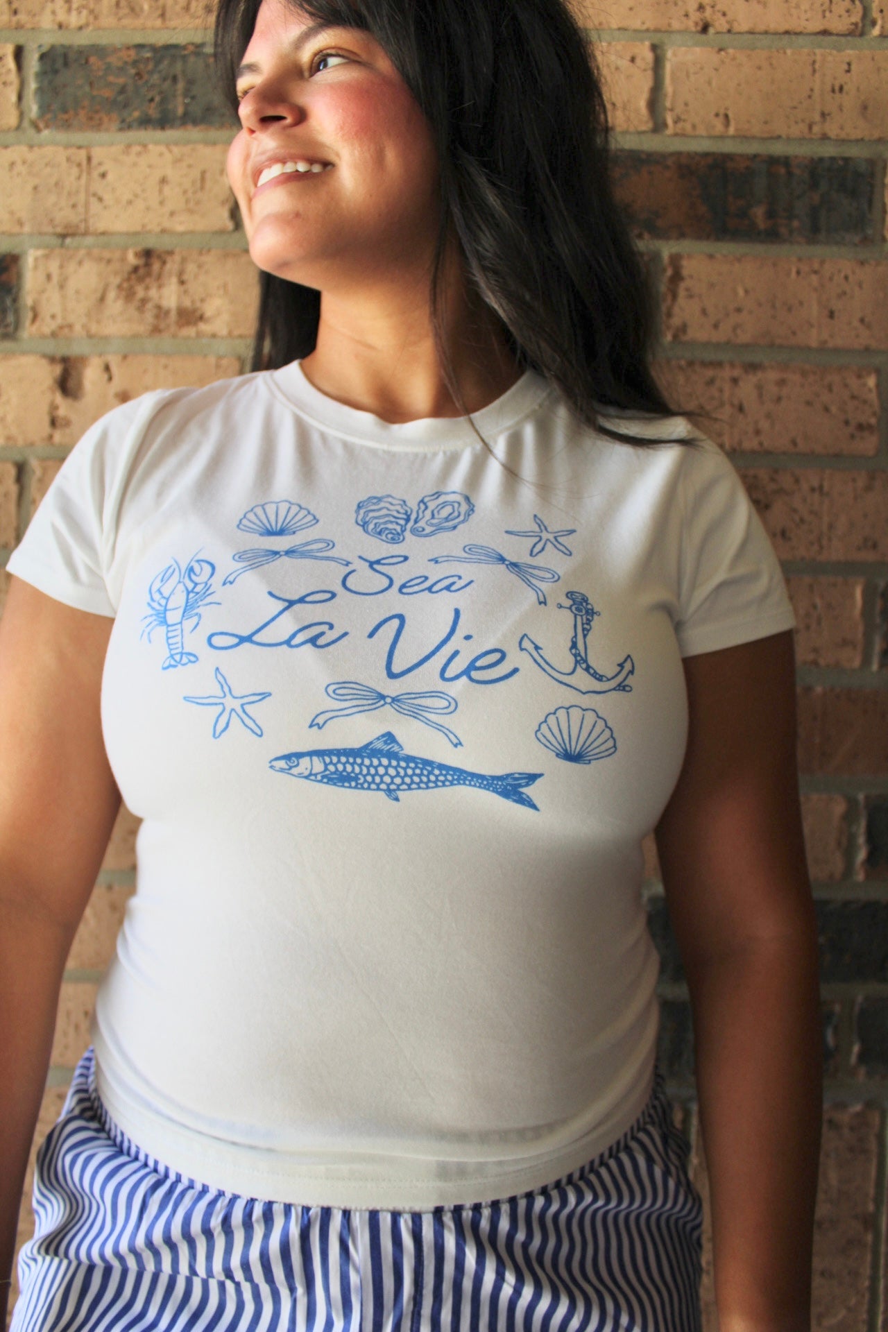 Sea La Vie Baby Tee